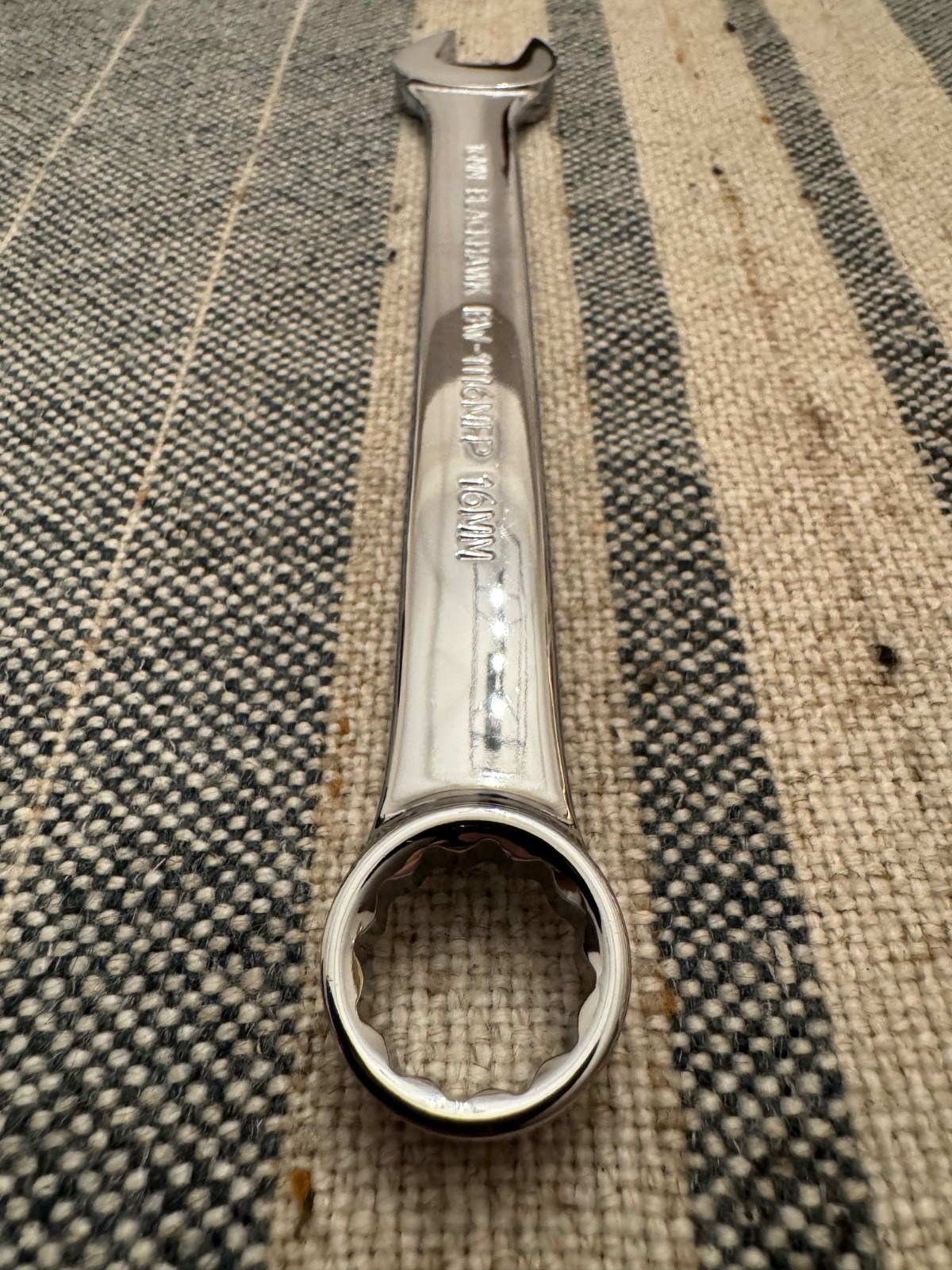 Blackhawk Proto BW-1116MFP 16mm Combination Wrench 12pt Full Polish USA NOS
