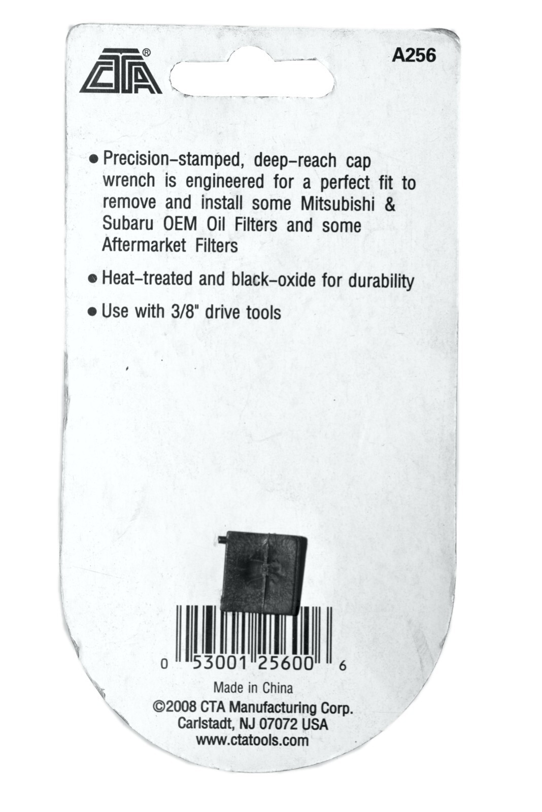 CTA A256 – 68mm x 14 Flute Cap Style Oil Filter Wrench for Mitsubishi and Subaru