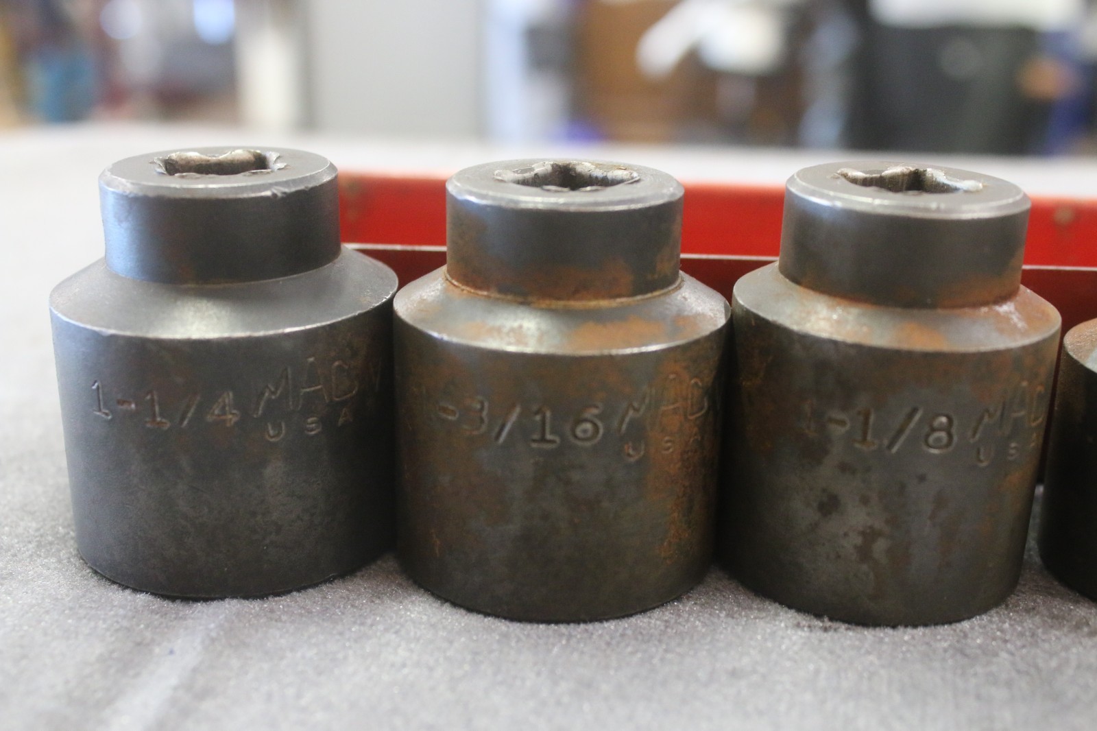 13pc MAC Tools SAE 1/2″ Drive Impact Socket Set 7/16-1 1/4″ (Check Description)