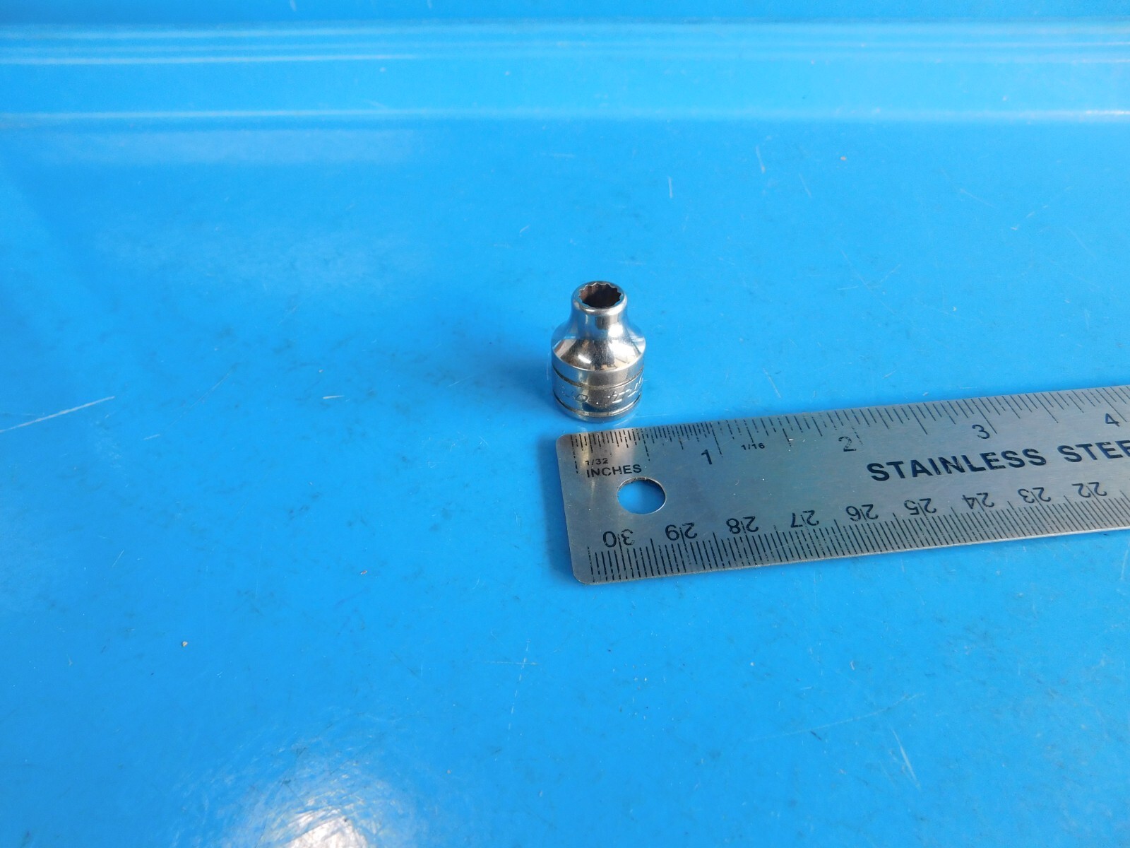USED, SNAP ON TOOLS » 1/4 IN. » SHORT 12 POINT, 3/8 DR. SOCKET, PART #F081