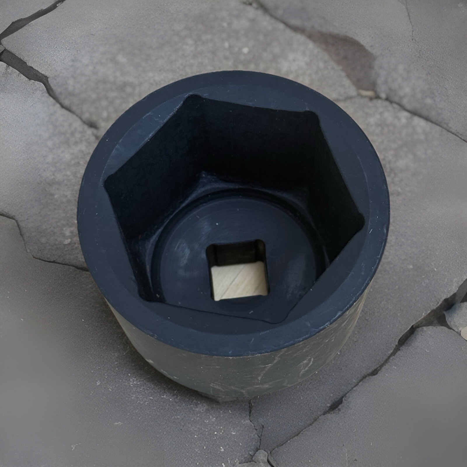 1″ Drive 85mm Jumbo Deep Impact Socket 6 Point Cr-Mo Machinery HD Metric Socket