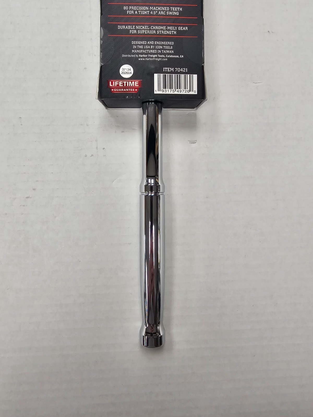 Icon RS3 G2 12″ Standard Ratchet 1/2″ Drive 70421 NEW