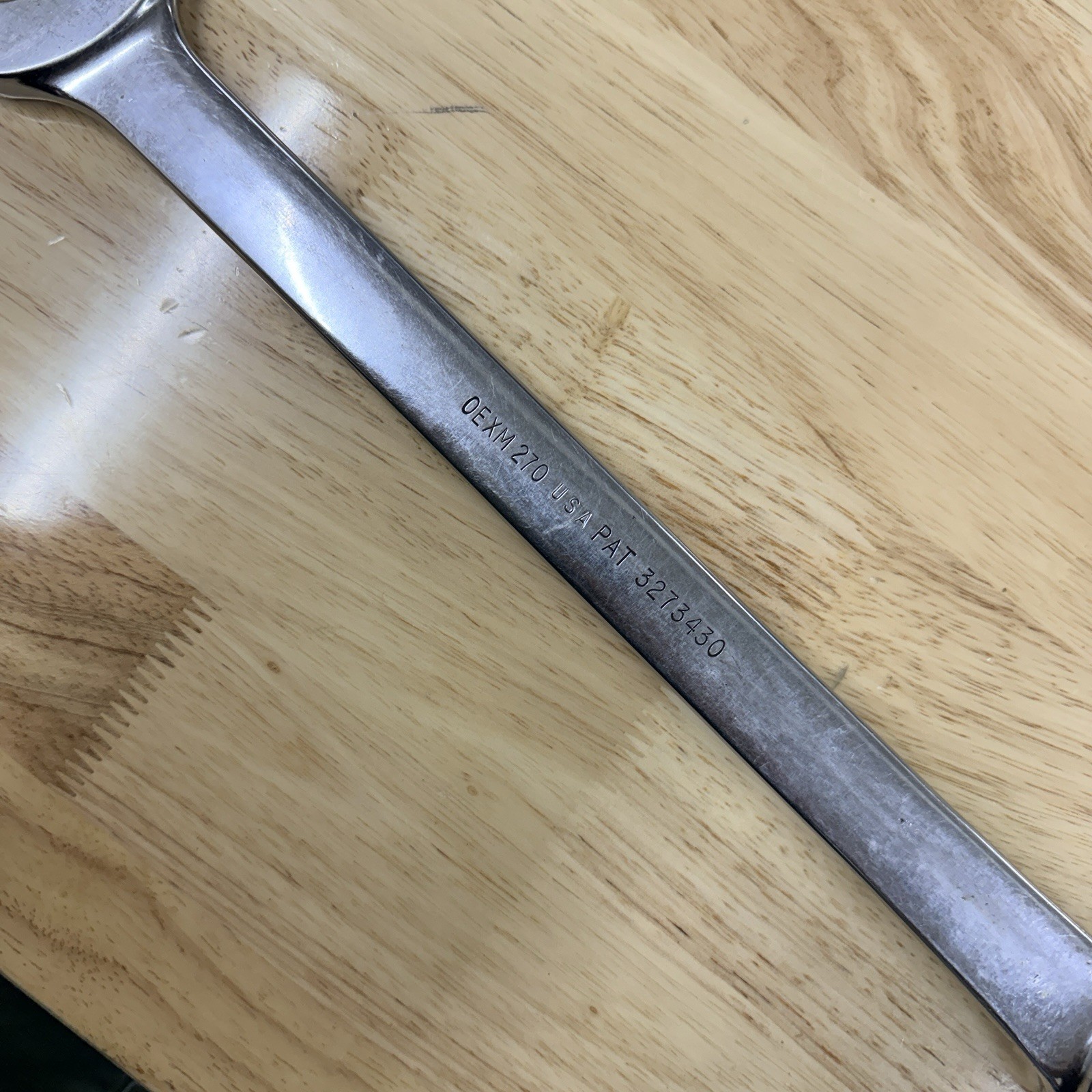 Snap-On OEXM270 27mm Wrench 12 Point Box End Metric Combination – Made In USA