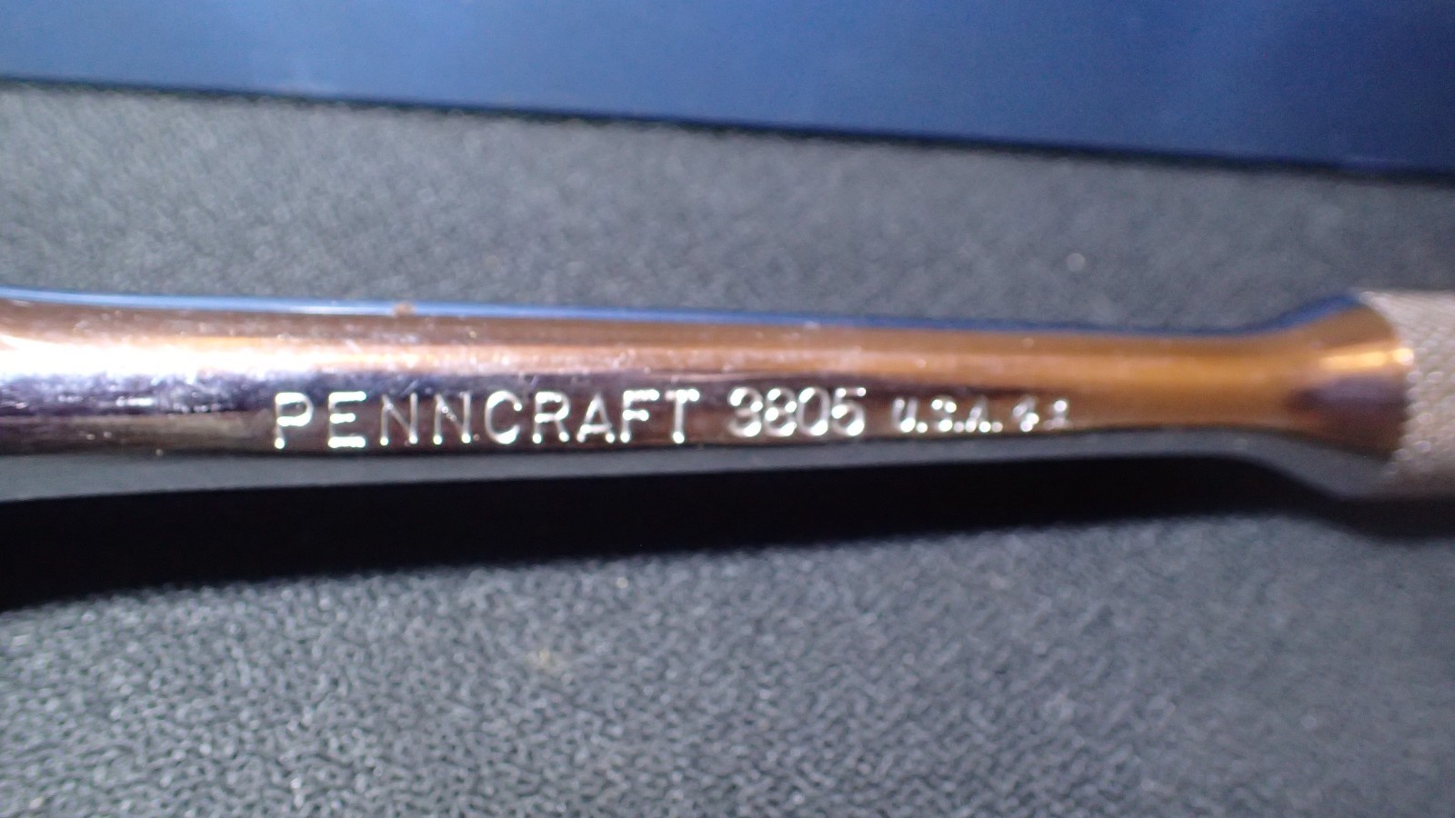 PENNCRAFT 1/4 3/8 1/2 Drive Sockets Ratchets Wrenches Toolbox Allen USA Vintage