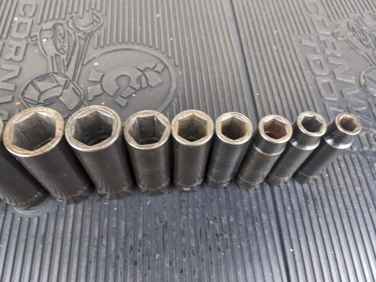 #az356 Matco Tools SCDP136 12pc 1/2” Dr Deep IMPACT Socket Set 7-16” 1-1/4″