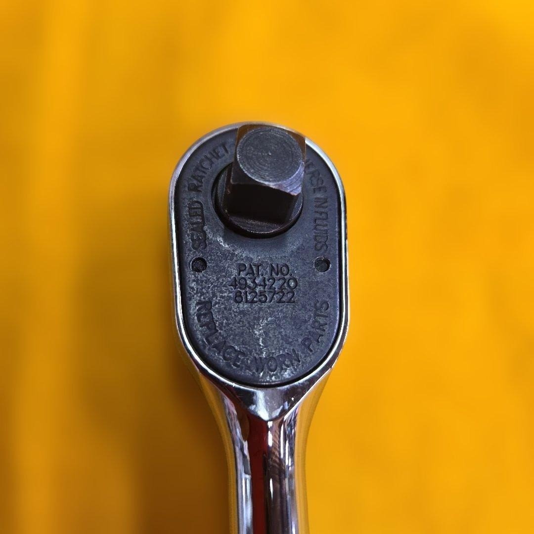 Snap-on FH936A 3/8″ Drive Soft Grip Standard Handle Ratchet [Used]