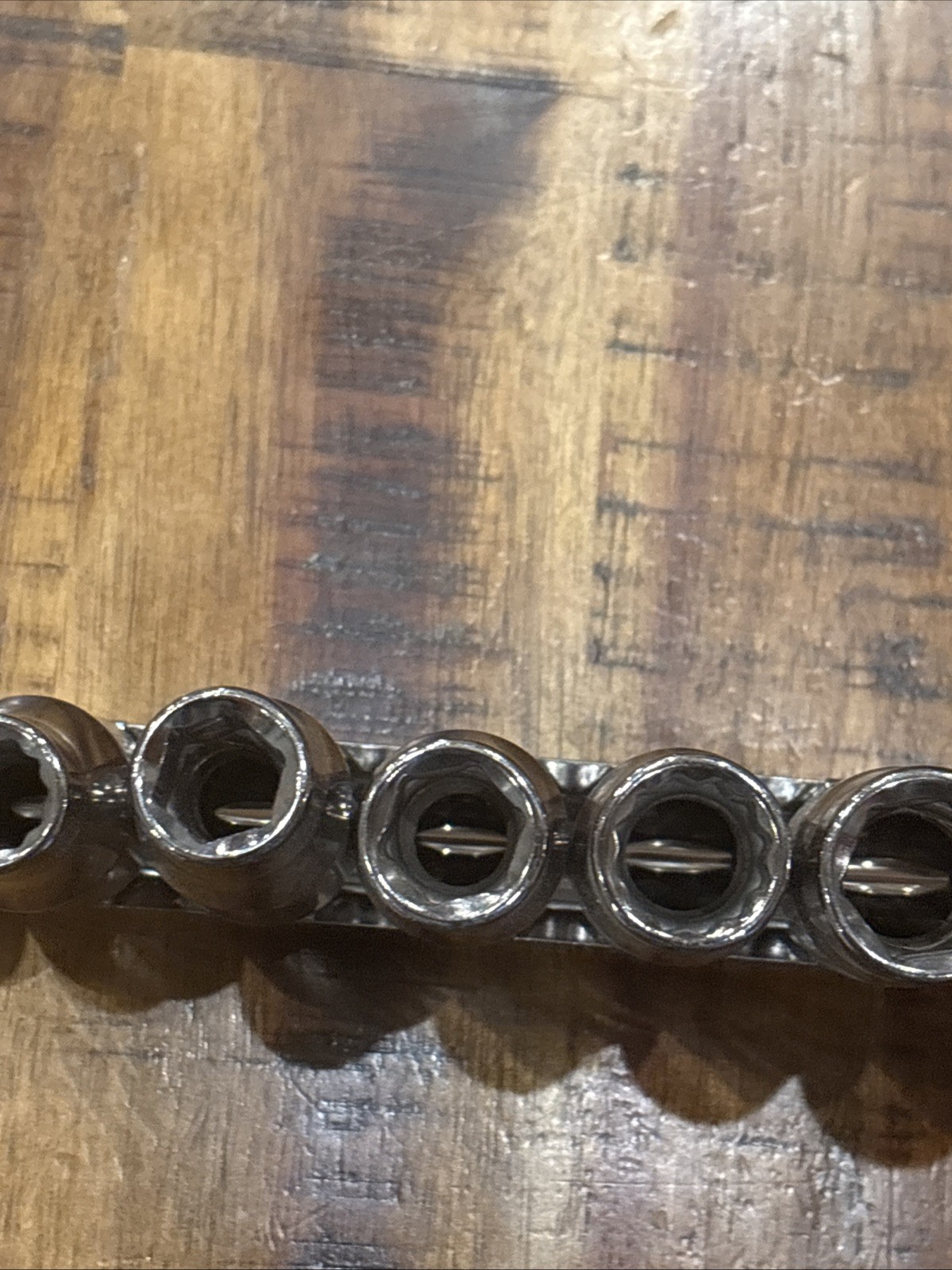 Craftsman 1/2” Drive Laser Shallow Socket Set 9mm – 19mm 6pt 11pc USA NOS METRIC