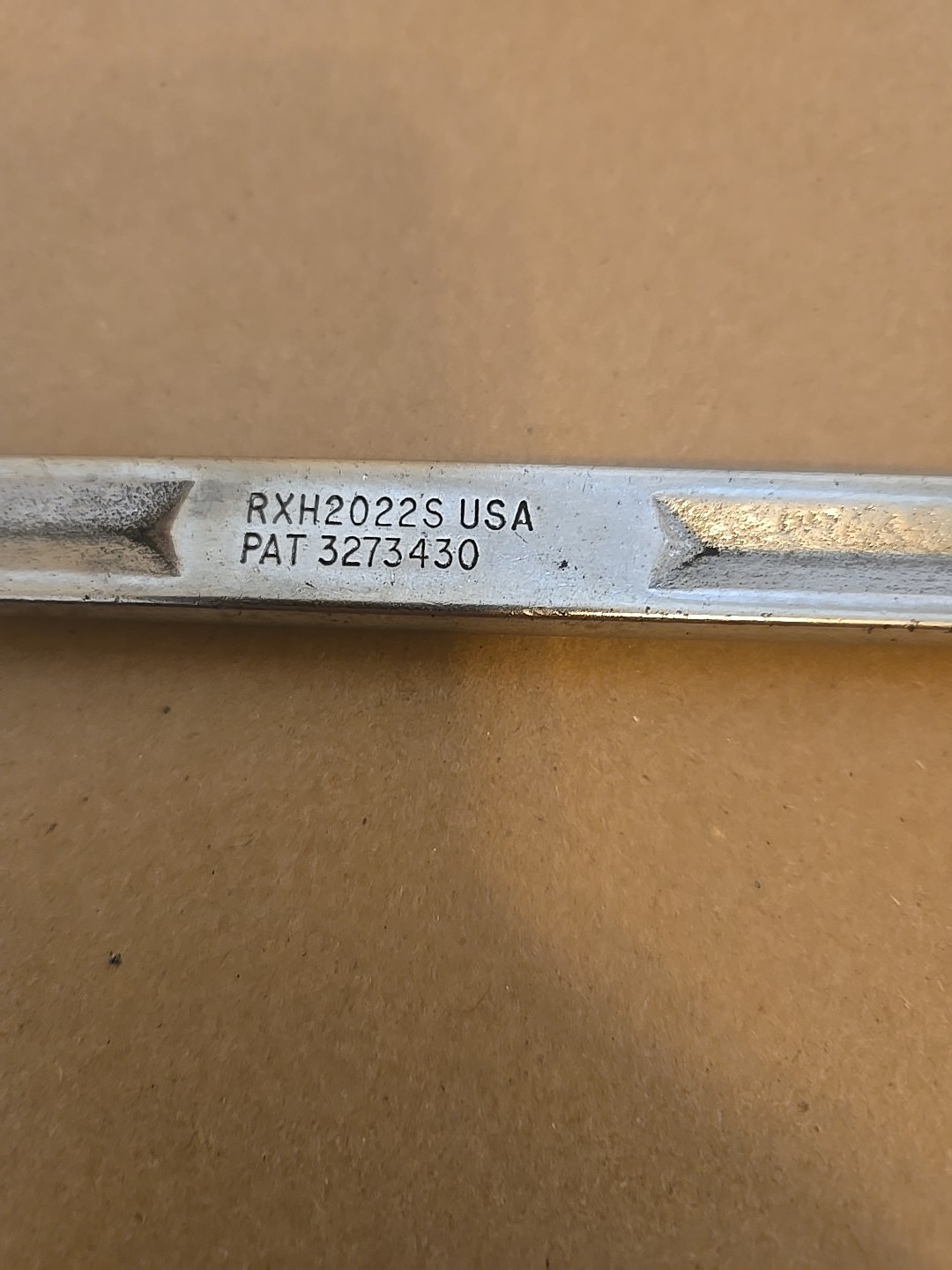 Snap On 5/8″-11/16″ 6PT SAE Chrome Flare Nut End Wrench USA RXH2022S