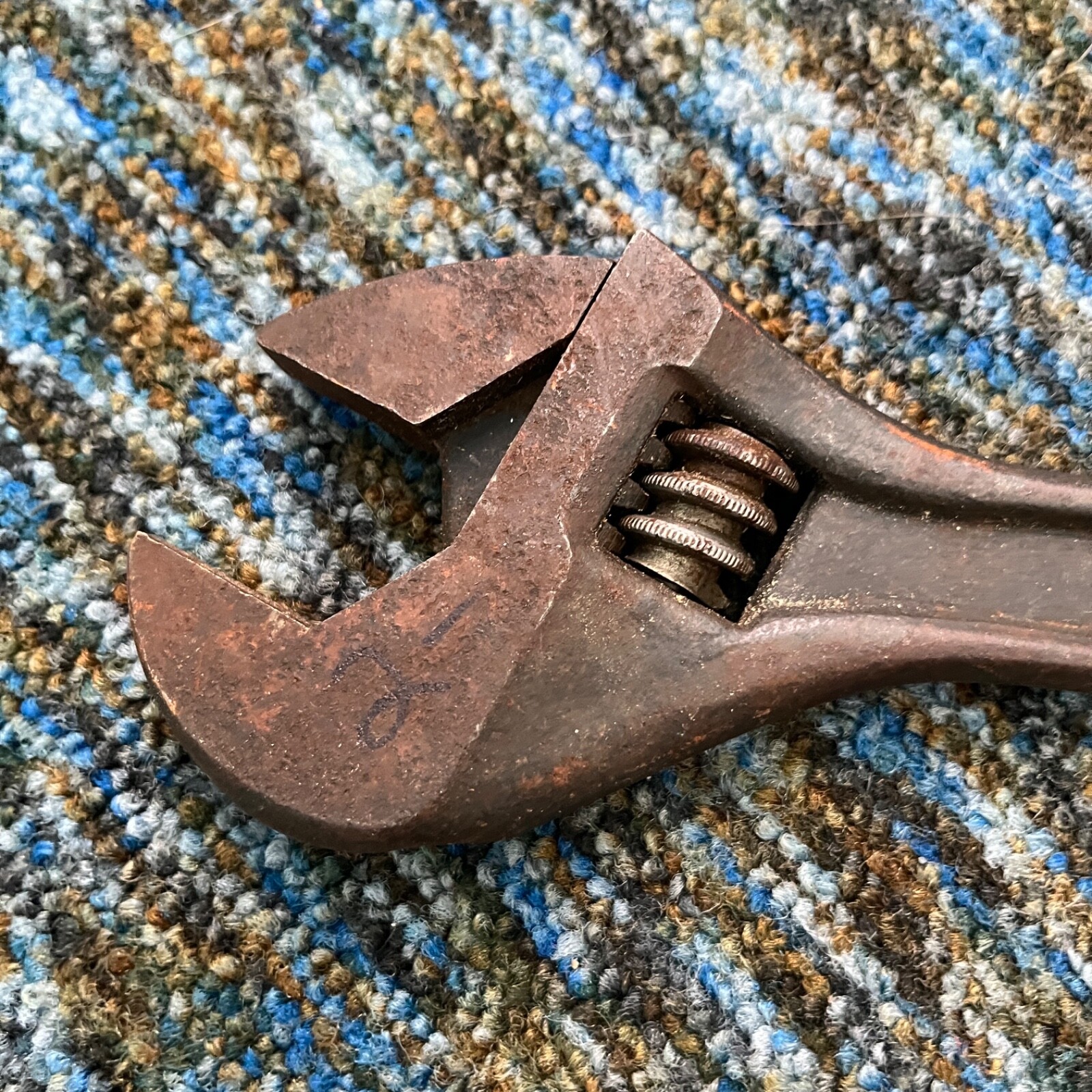 Vintage Crescent Adjustable Crestoloy Wrench Forged Alloy Steel 12″