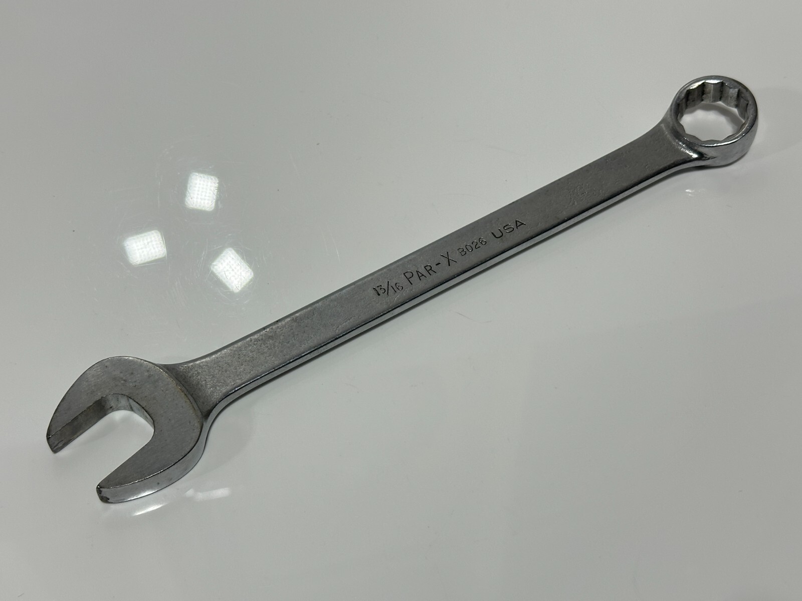 Par-X USA MADE BO26 Standard 13/16″ SAE Combination Wrench, 12 Point