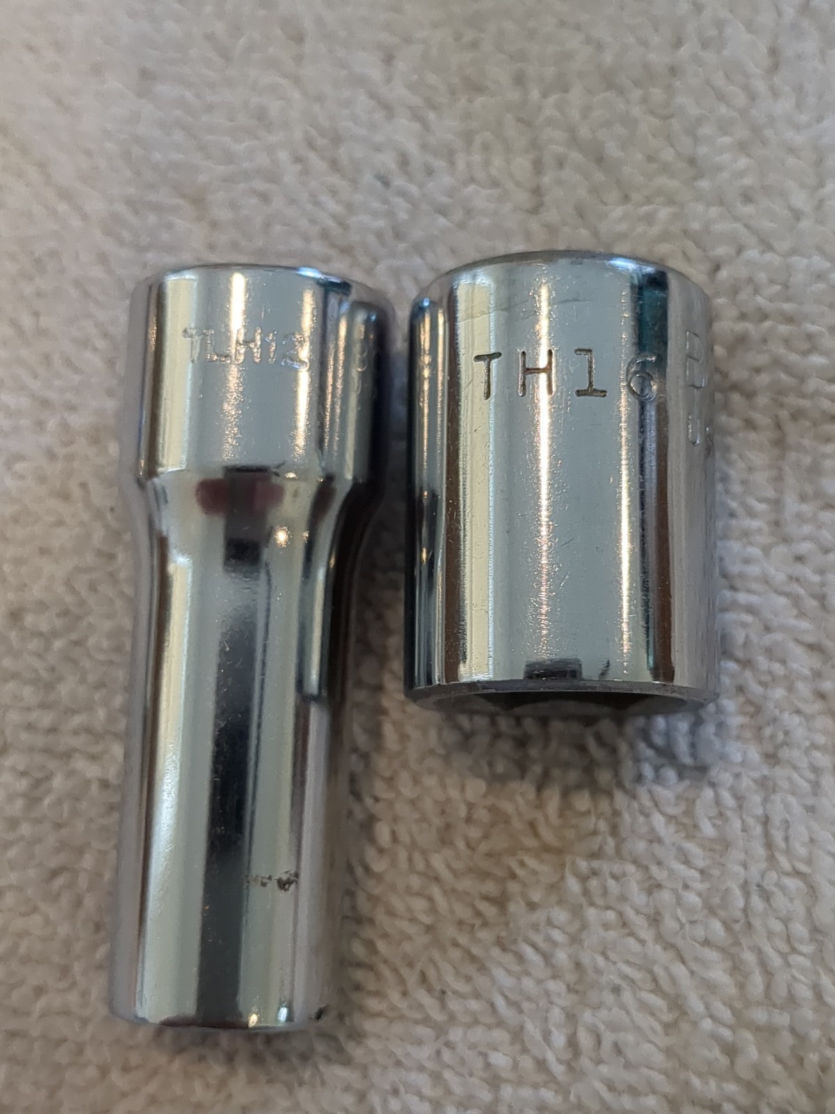 Bonney 5 Socket Lot SAE 1/4, 1/2, 3/8, 5/16 – 1/4 + 3/8 Drives