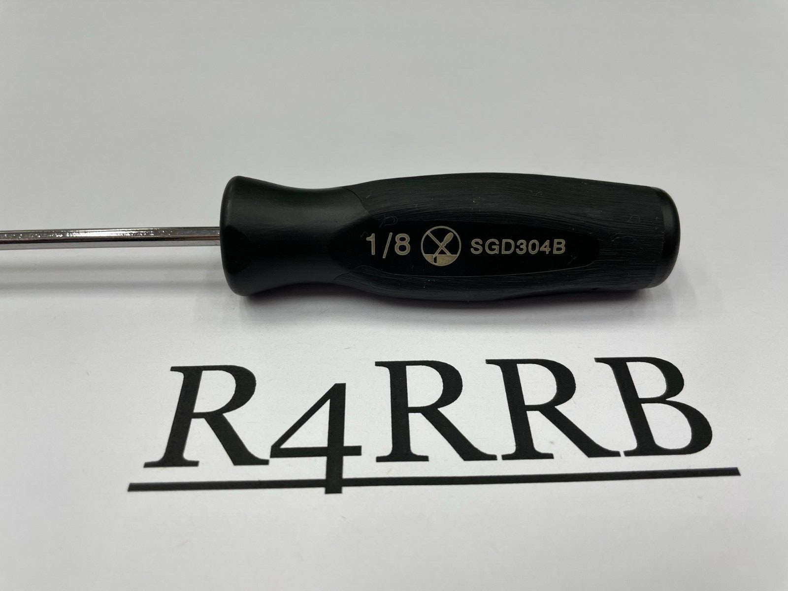 Snap-on Tools NEW BLACK 1/8″ Flat Head Soft Grip Mini-Tip Screwdriver SGD304BBK