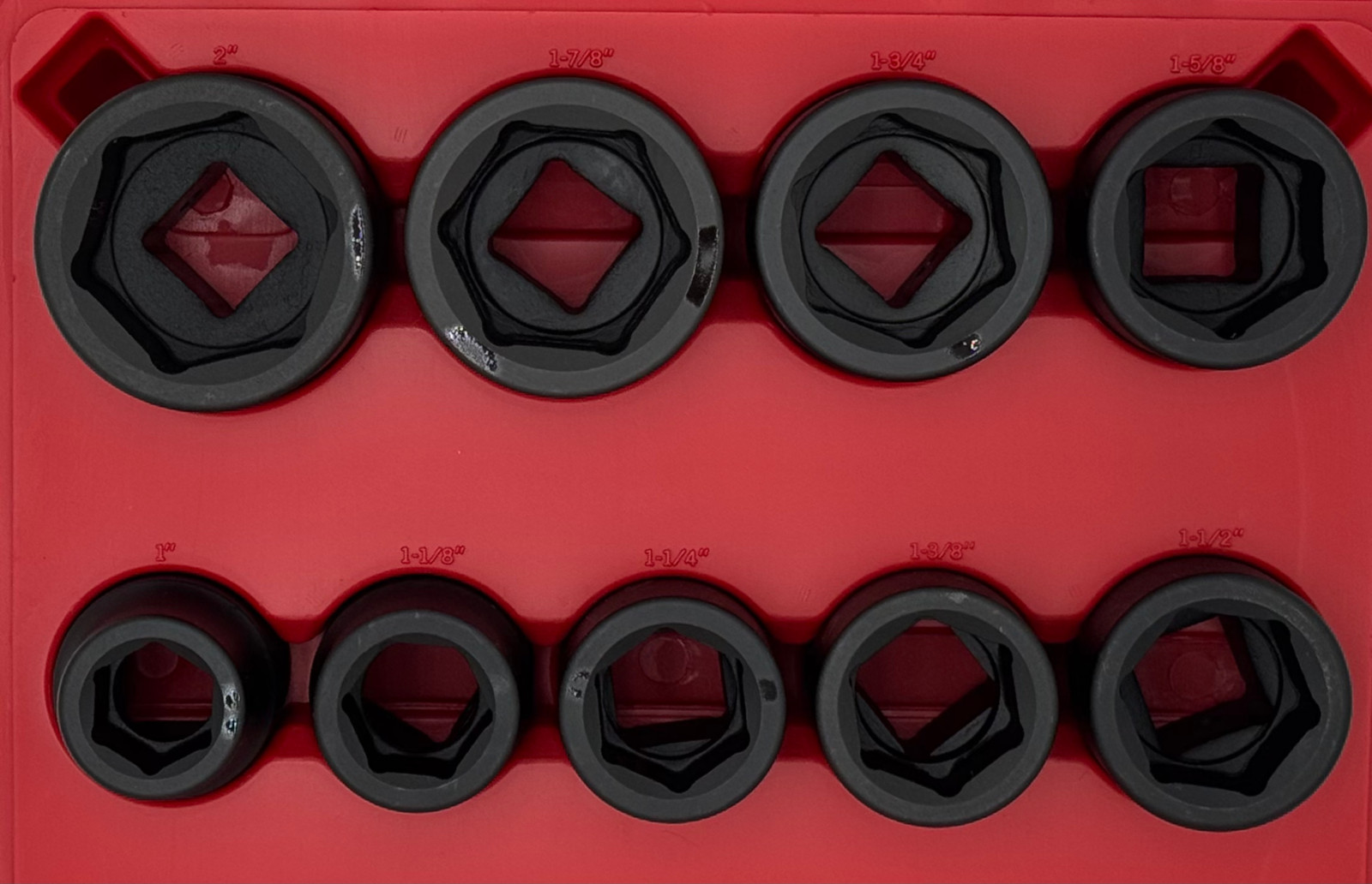 SUNEX5699 Socket Set, Impact, 1″ Dr, SAE, 9 Pc