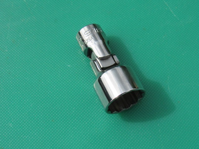 SNAP ON TMU181A 9/16″ 12 POINT 1/4″ DRIVE SAE UNIVERSAL SWIVEL SOCKET NEW LOGO