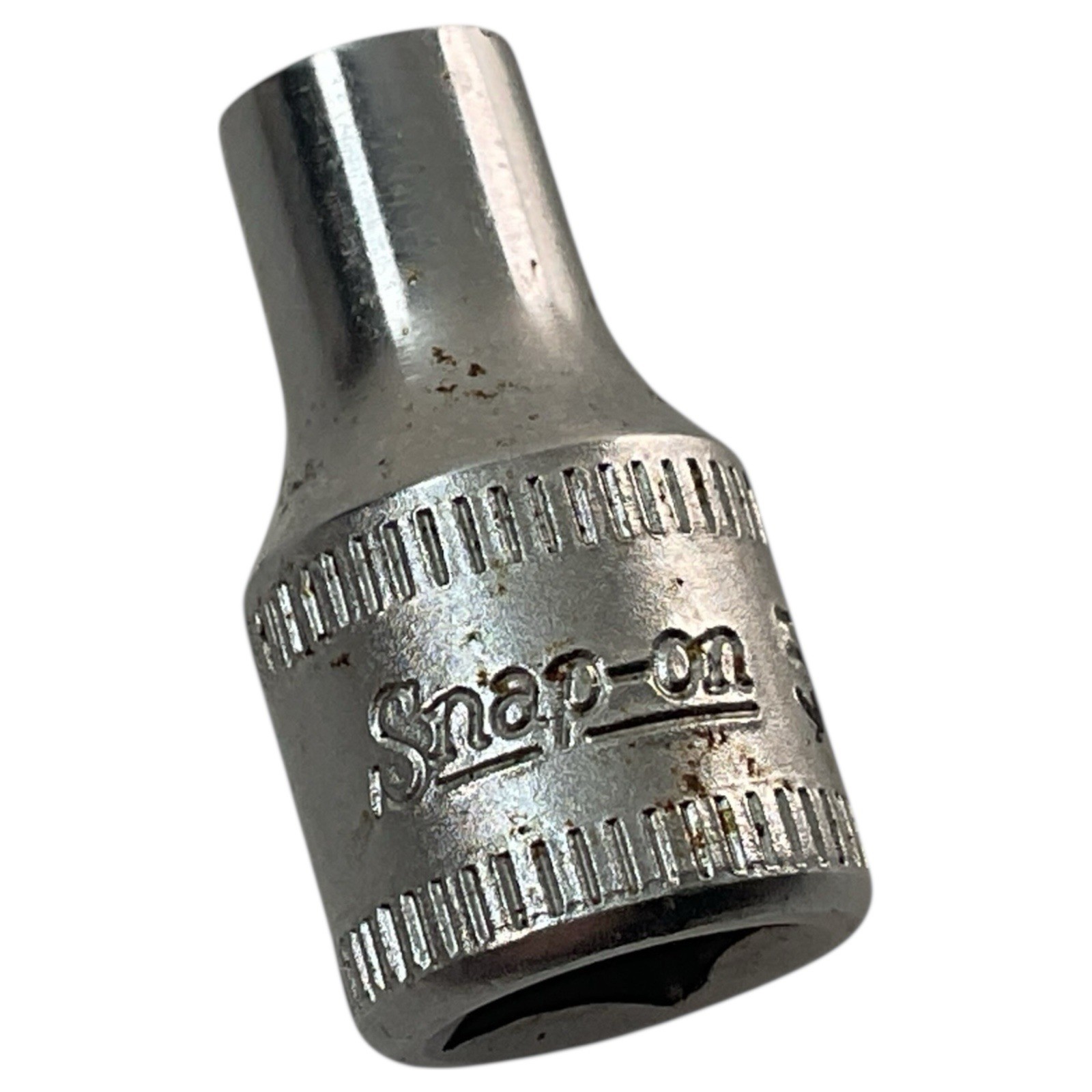 Snap-On Shallow Metric Socket TMM5 1/4″ Drive 5mm 6 Point Chrome As Pictured USA