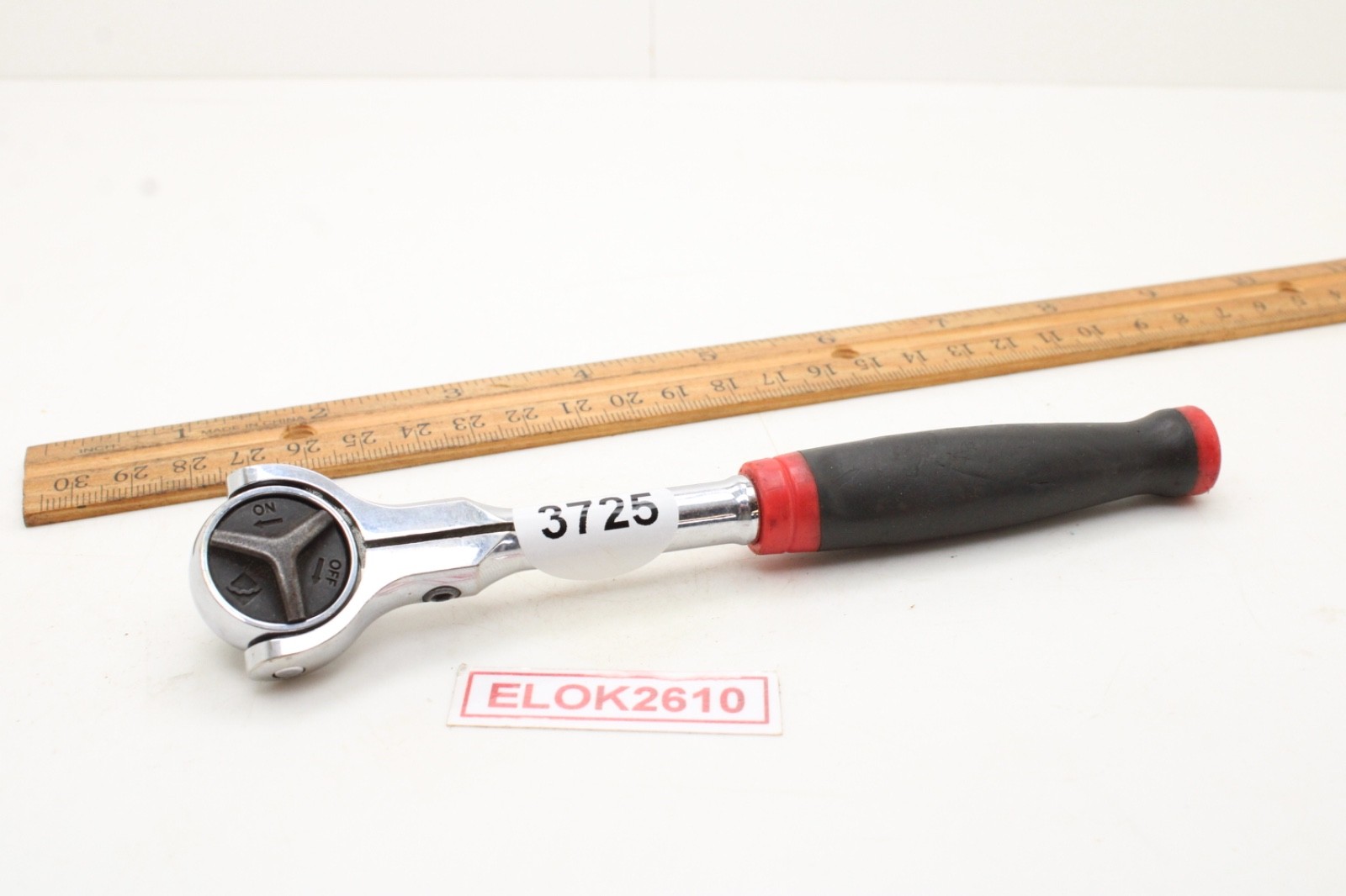 GearWrench 81224 1/4″ Drive Roto Swivel Head Ratchet Cushion Grip