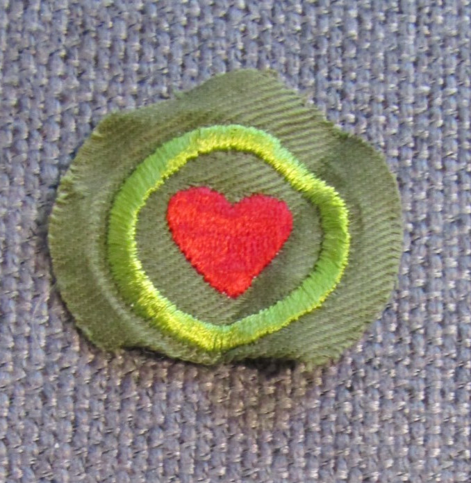 1937-1961 Boy Scouts of America Khaki Narrow Crimped Merit Badge