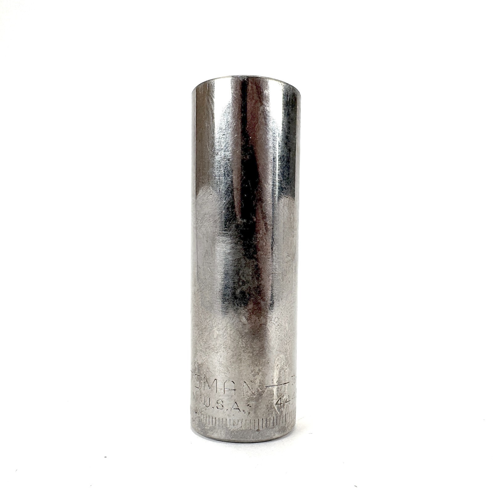 Craftsman USA 15mm 3/8″ Drive 6-Point Deep Socket Inverted G1 44432 Vintage