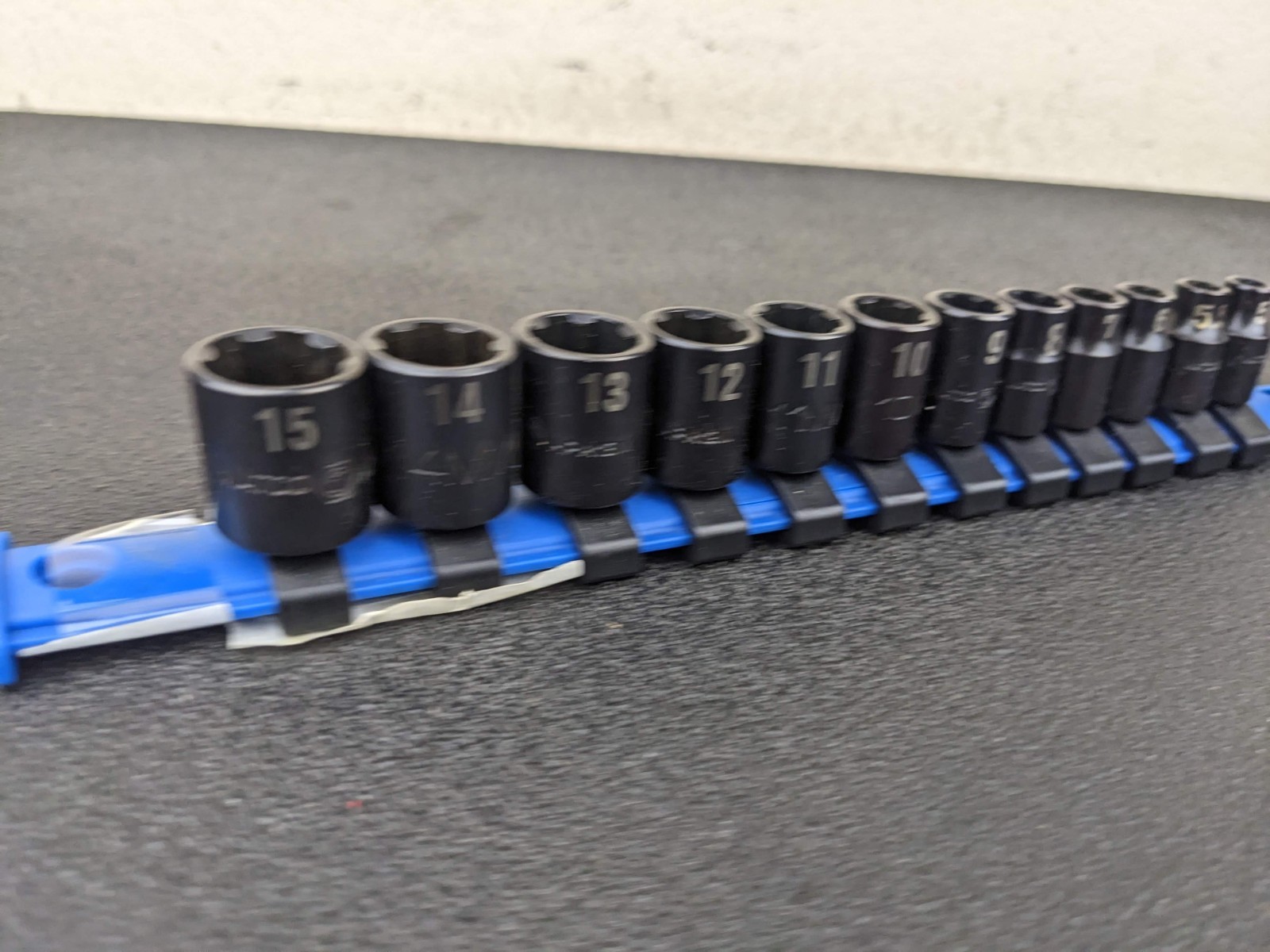 #bp108 Matco Tools NEW SAPMA12R 1/4″ Drive Pro Non Slip Impact Socket Set Metric