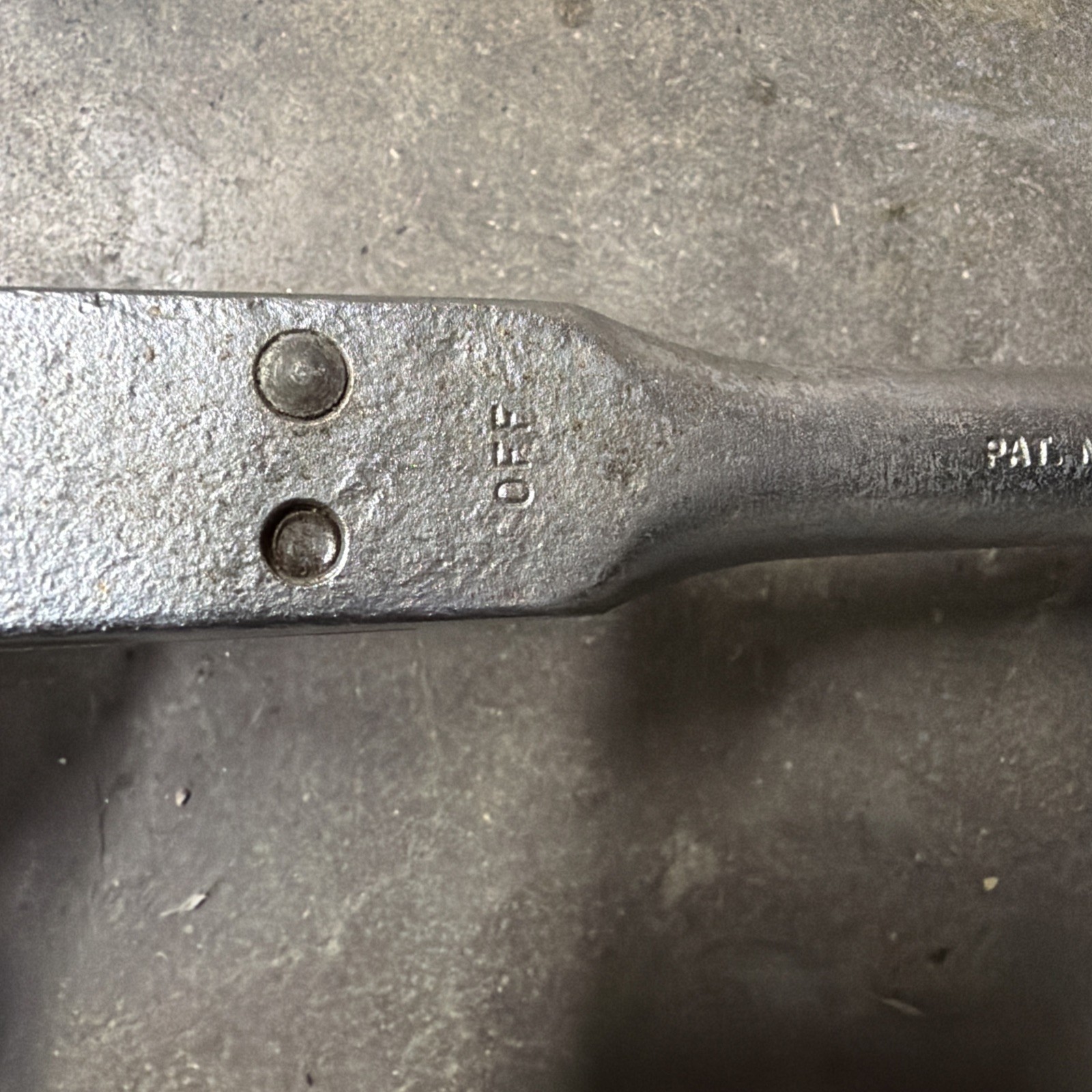 John Bean Tools 7/8” Specialty Alignment Ratchet ￼￼Wrench 12-9/16” Inches Long