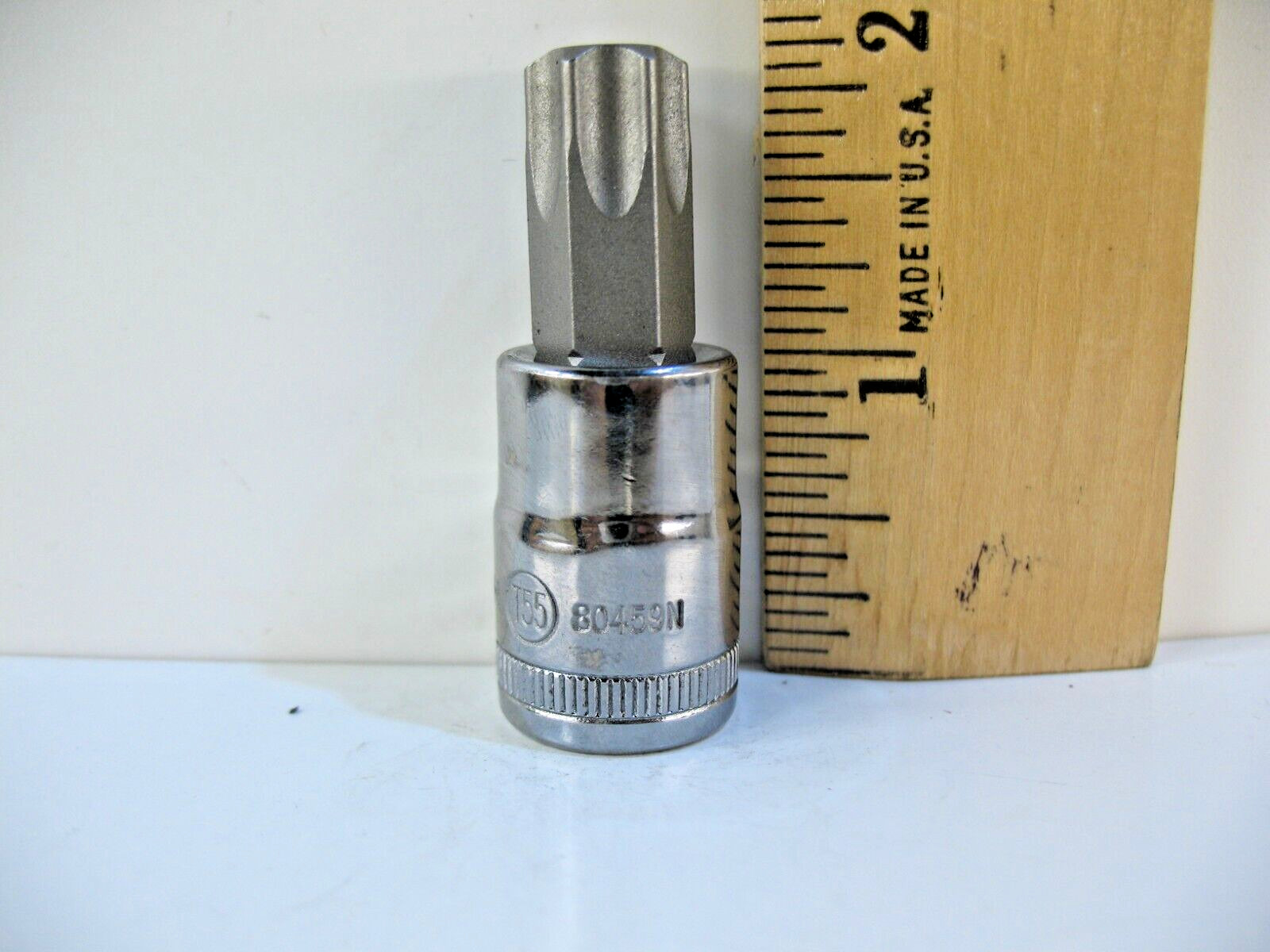 GearWrench 80459N, 3/8″ Drive Tamper Proof Torx Bit Socket T55 – Brand New