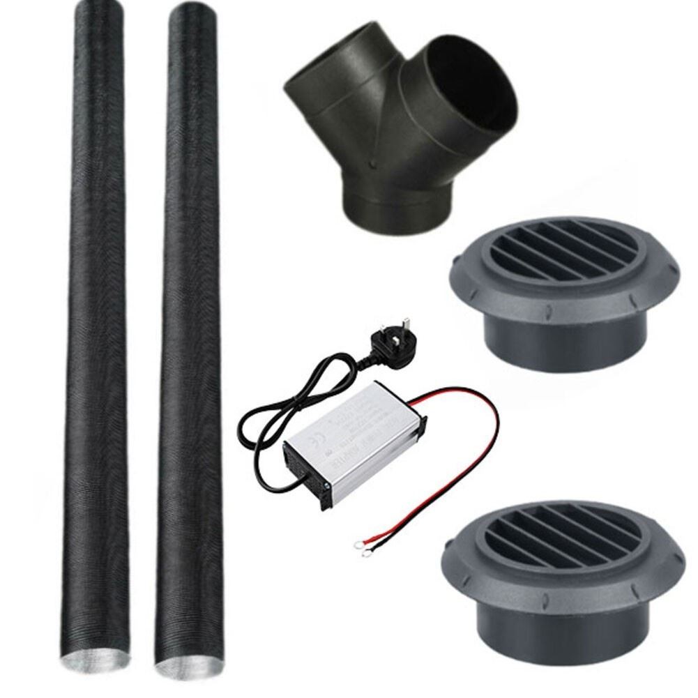 Power Converter Adapter for Diesel Heater 5KW 8KW with 75mm Pipe Set 245V 12V