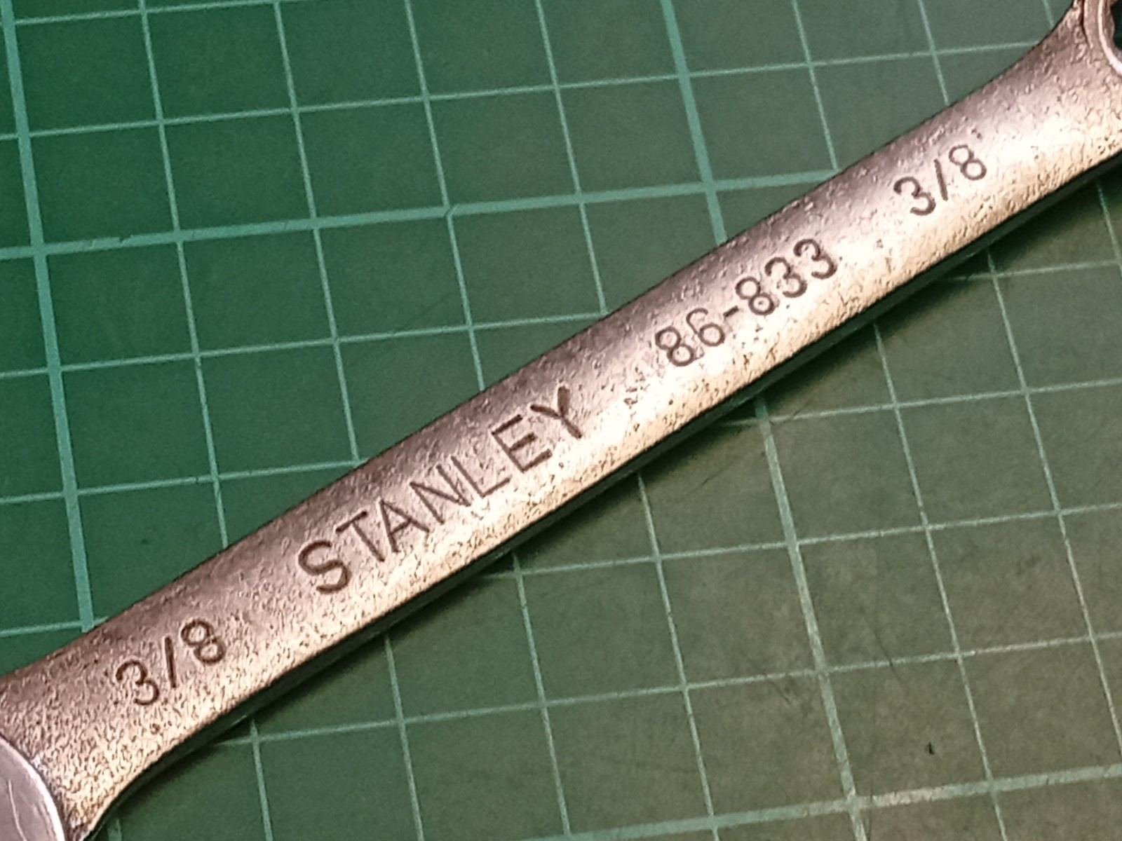 Stanley 86-833, 3/8″ AF, Forged Alloy Combination Spanner, Made In Taiwan