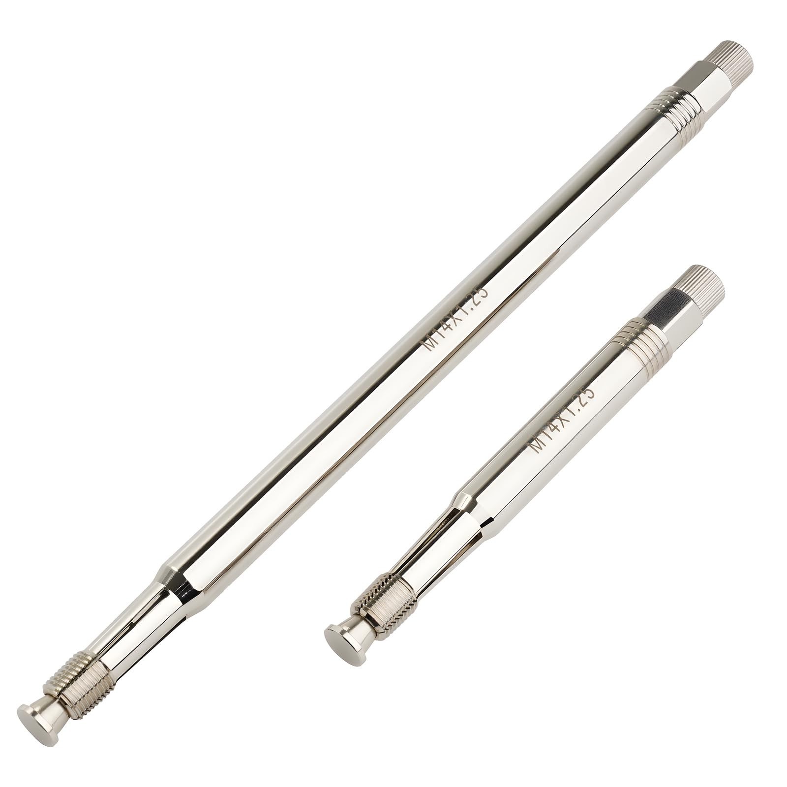 M14x1.25 Spark Plug Thread Repair Tool 2-Pack – Chaser for Stripped Holes, No He