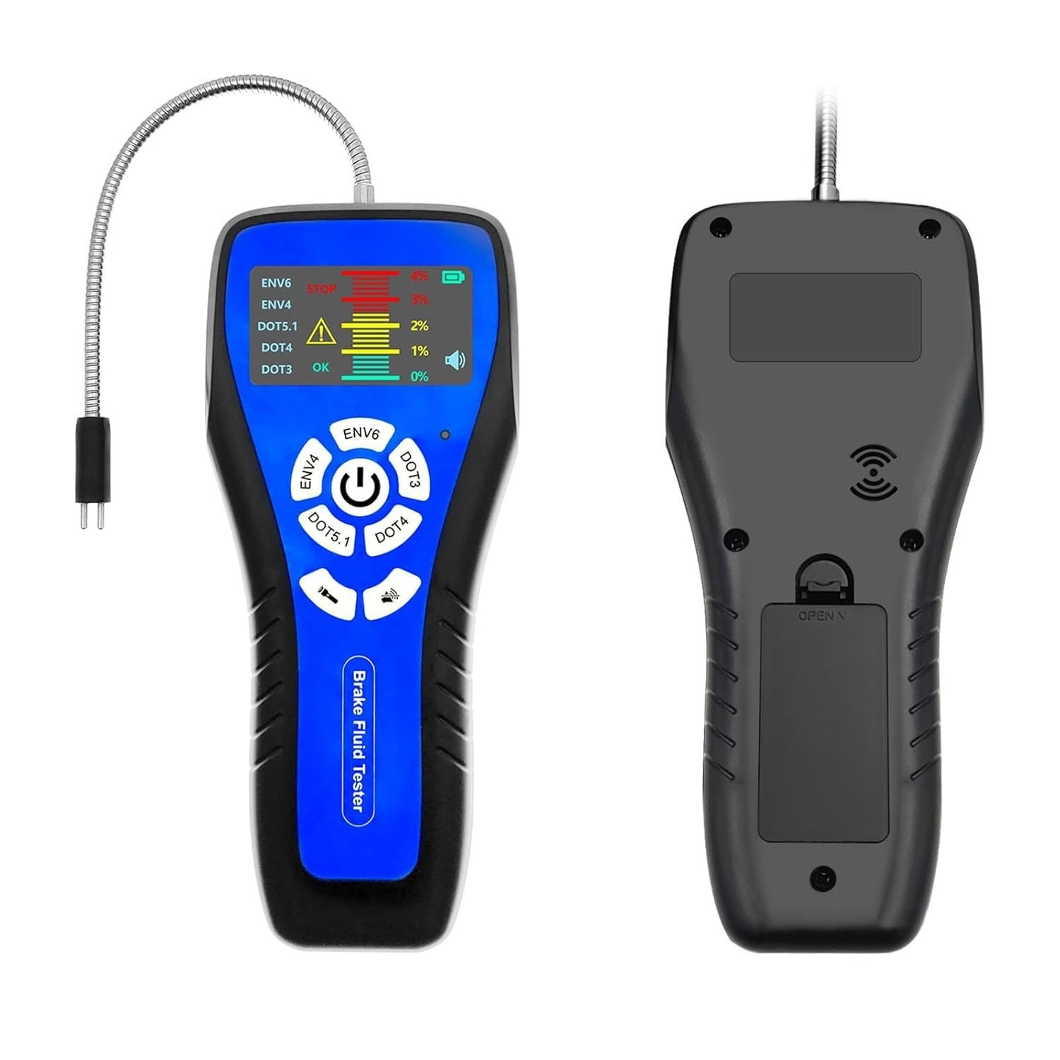 Automotive LCD Brake Fluid Tester,for DOT3 DOT4 DOT5.1 ENV6 ENV4 Tester