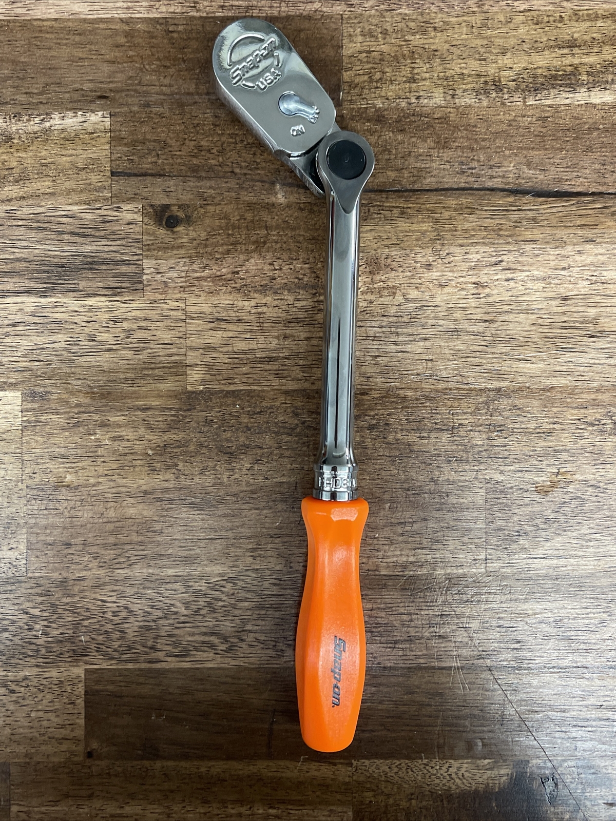 *NEW* Snap On Tools FHD80MP 3/8″ Indexing Head ORANGE Hard Handle Ratchet