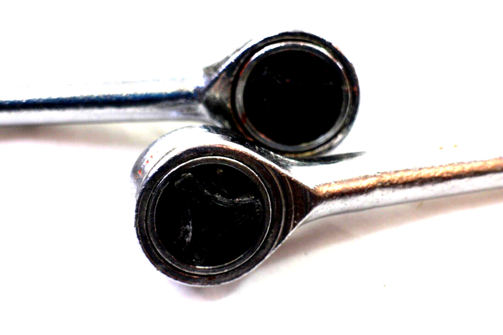 Lot of 2 Standard 3/8″ Reversible Chrome Generic Ratchets 7.25″