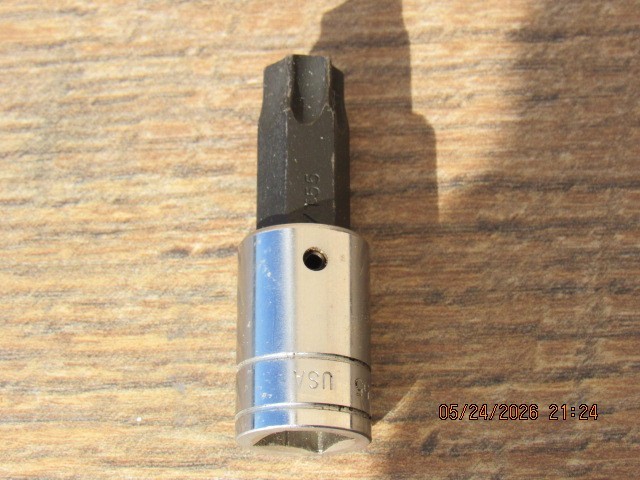 SNAP ON 3/8″ DRIVE FTX55 T55 T-55 TORX BIT DRIVER REMOVER SOCKET UNDERLINE T 55