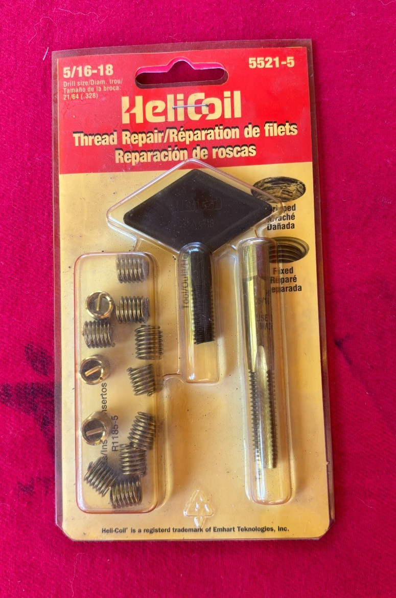 helicoil thread repair kit sae 5521-5 NEW 5/16×18 unopened