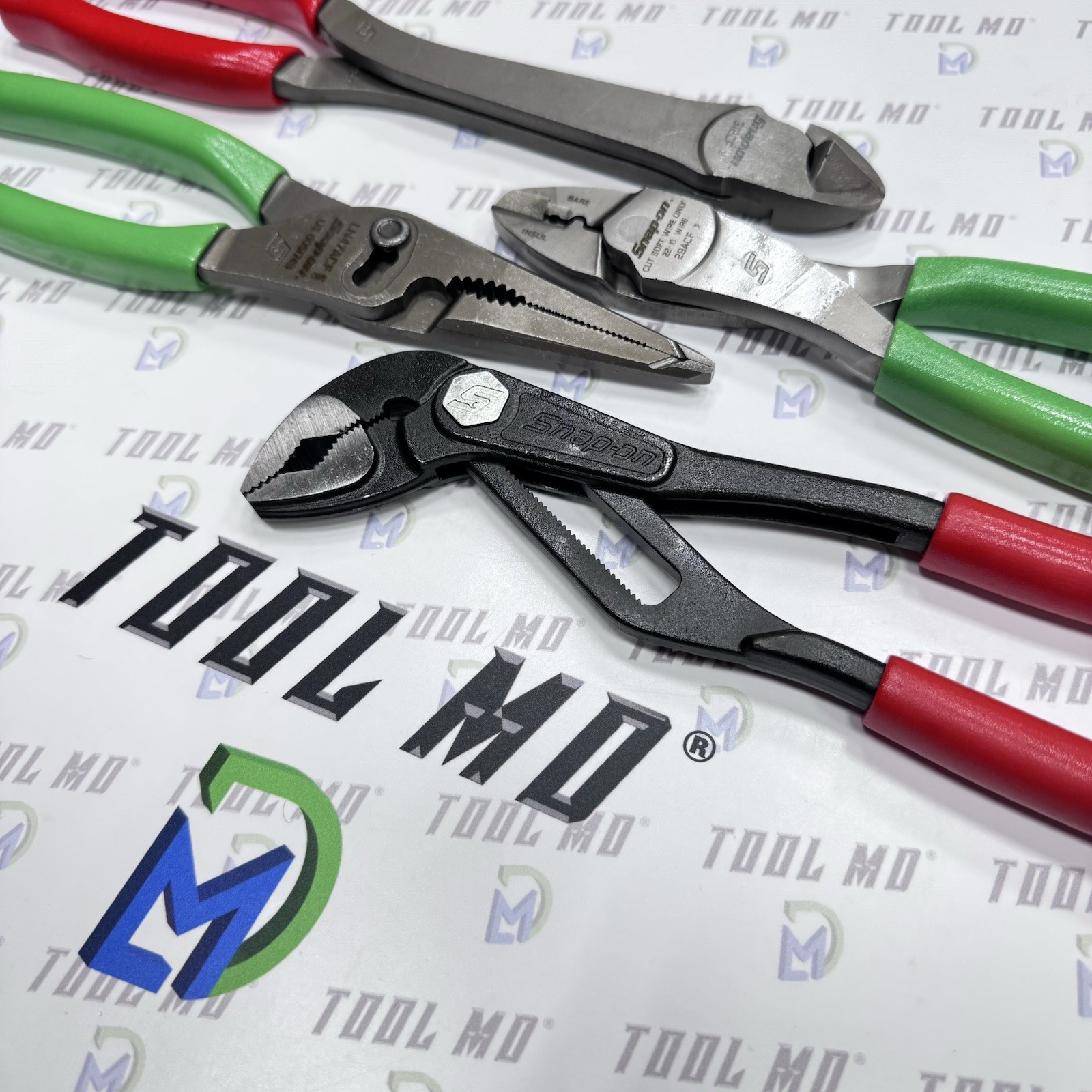 Snap-on Tools USA NEW 4pc Assorted Plier Set w/ To-Go Bag LN47ACF 312CF