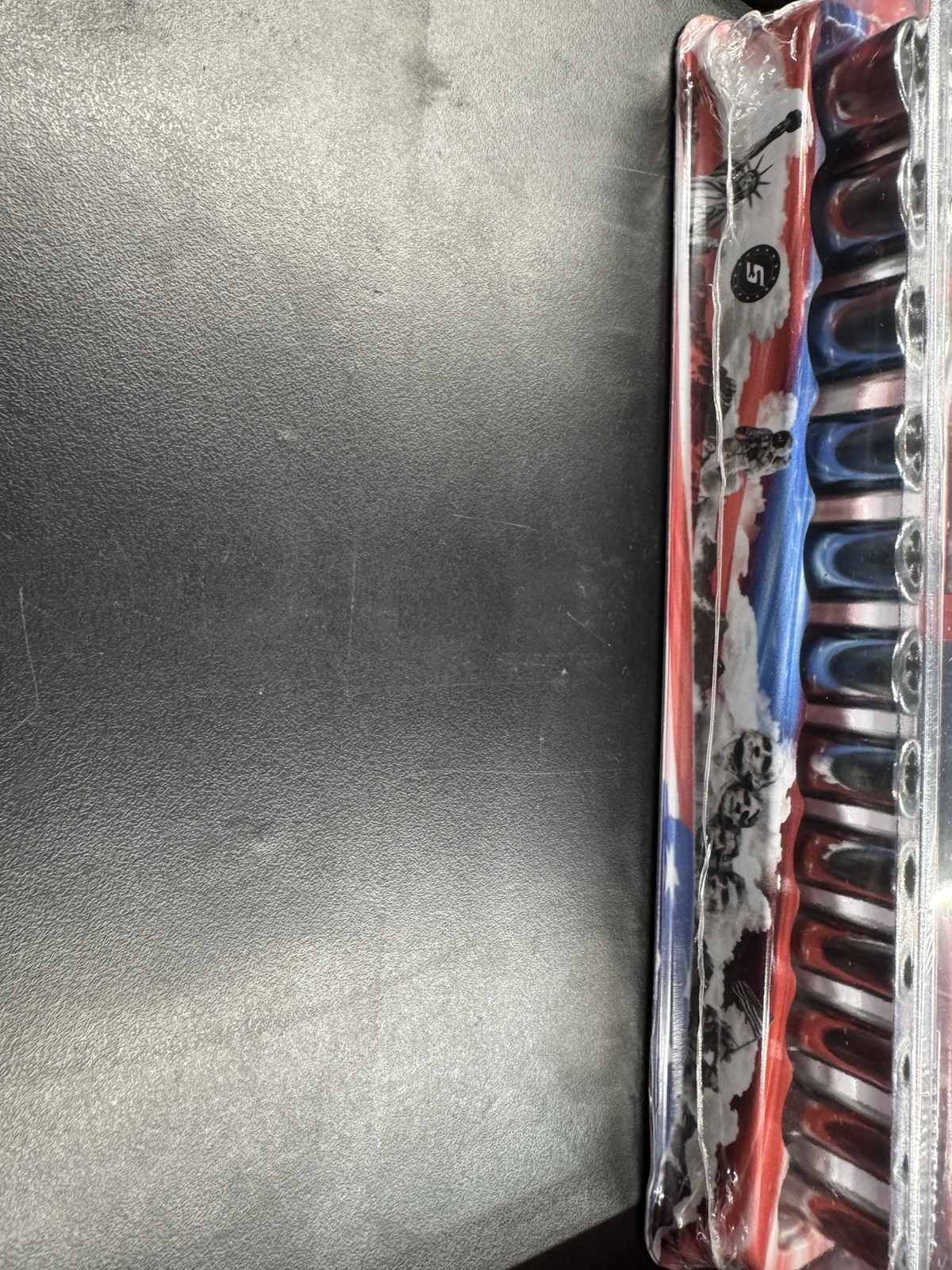 NEW VERY LIMITED 250th America’s Birthday Snapon 3/8 Mid Deep Sockets W Ratchet