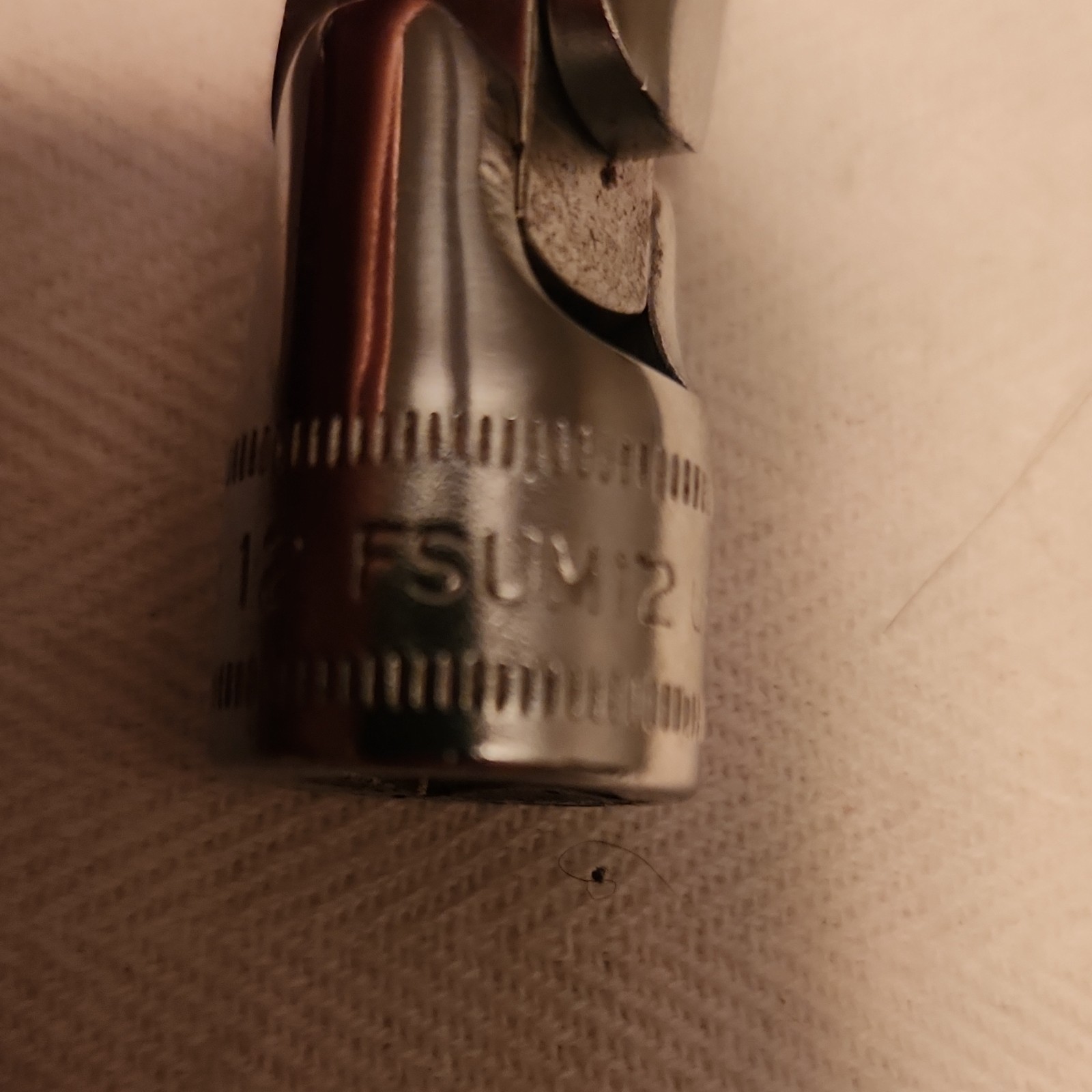 Snap On 12mm Universal Swivel Socket 3/8 Drive 6 point