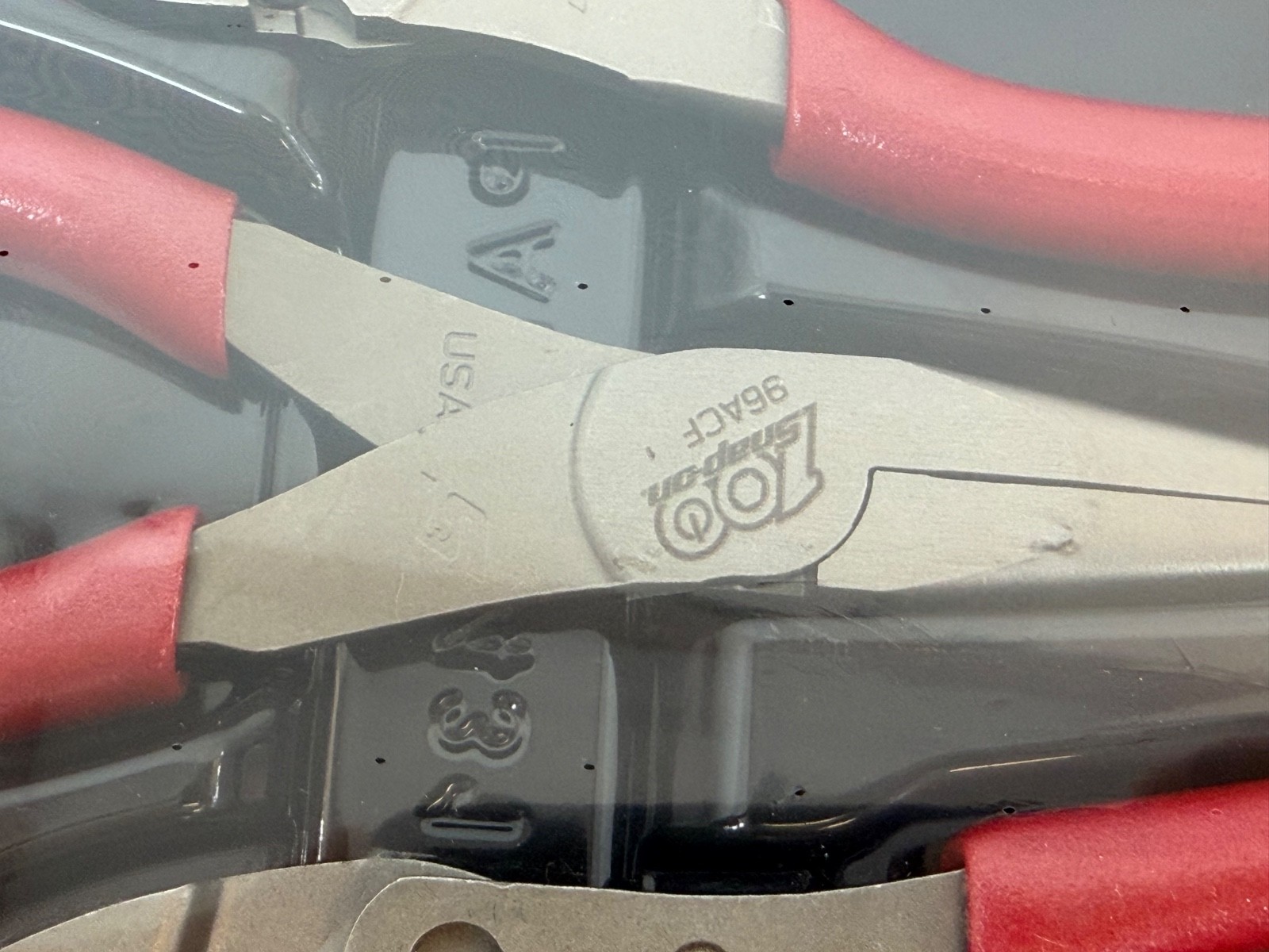 NEW Snap On Tools 100th Anniversary – Red 3Pc Pliers PL306ACF100MR- NEW