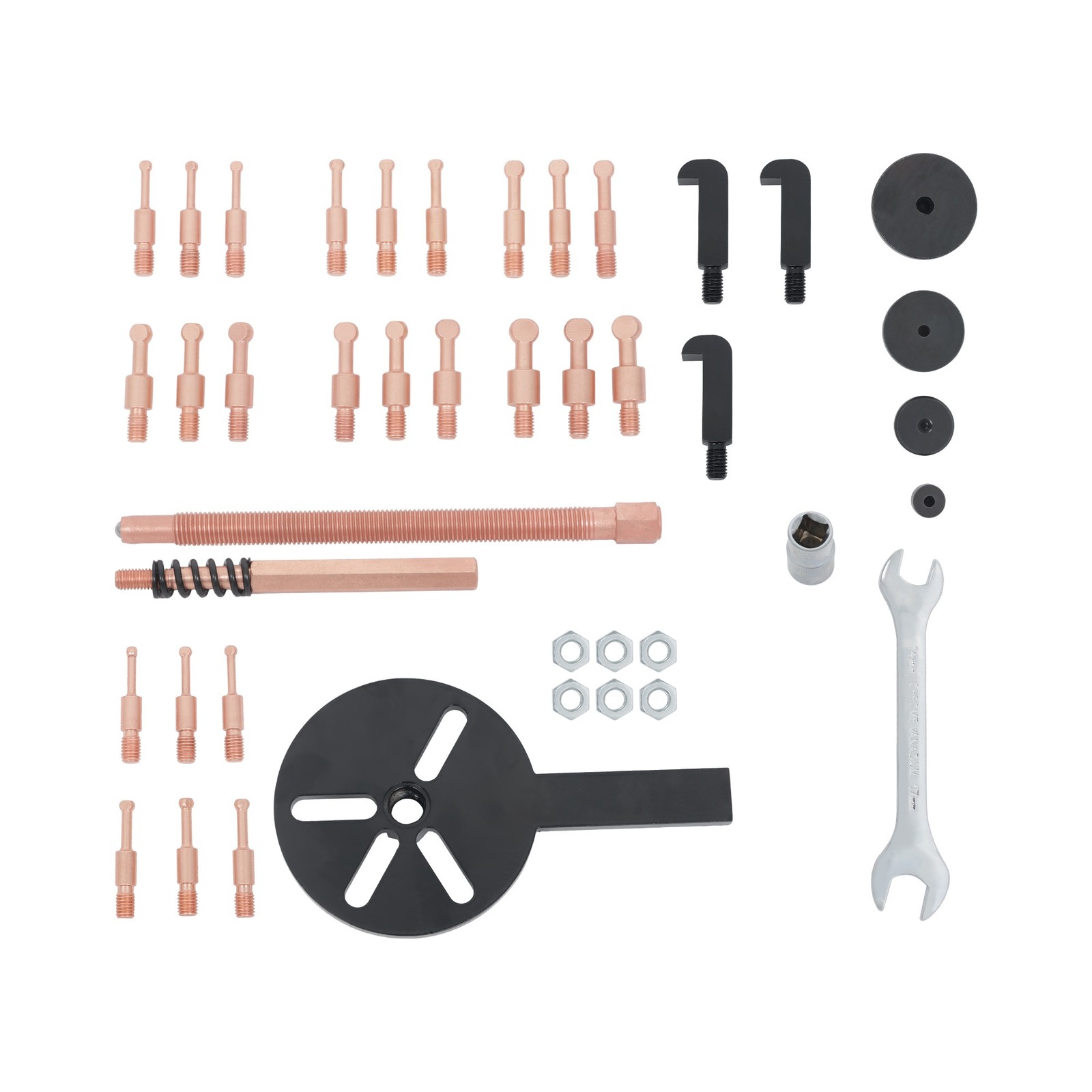 36 in 1 Three-jaw Inner Hole Bearing Puller Extractor Removal Tool Universal