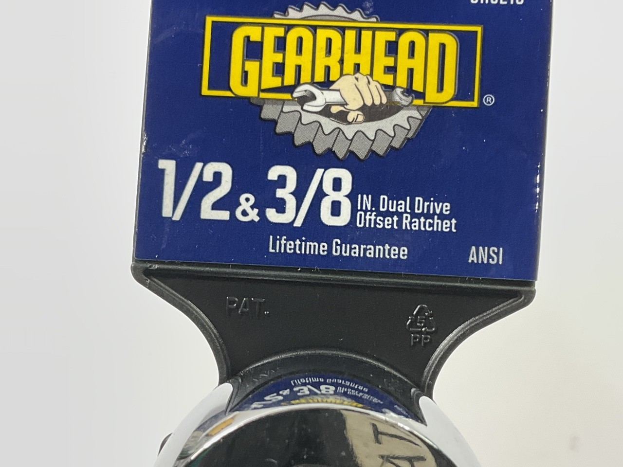 Gearhead GH6218 Dual Drive Ratchet Handle, 1/2″ & 3/8″