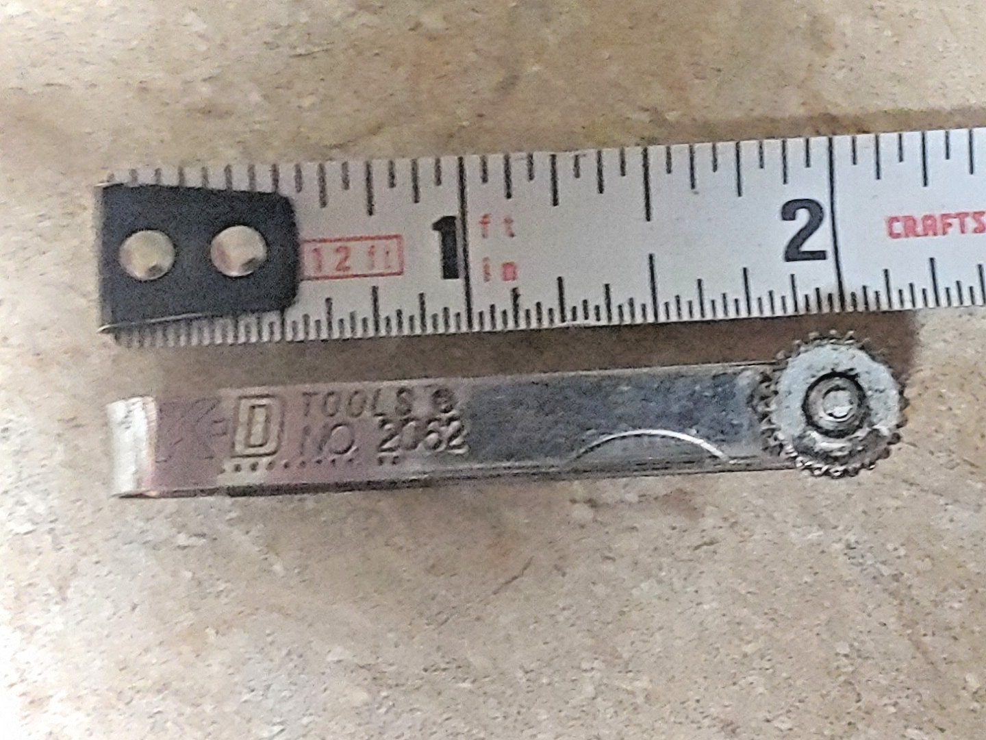 KD TOOL No. 2062 Feeler Gage 16 Pcs SET .010″-.035″Mini Made Pocket Size USA