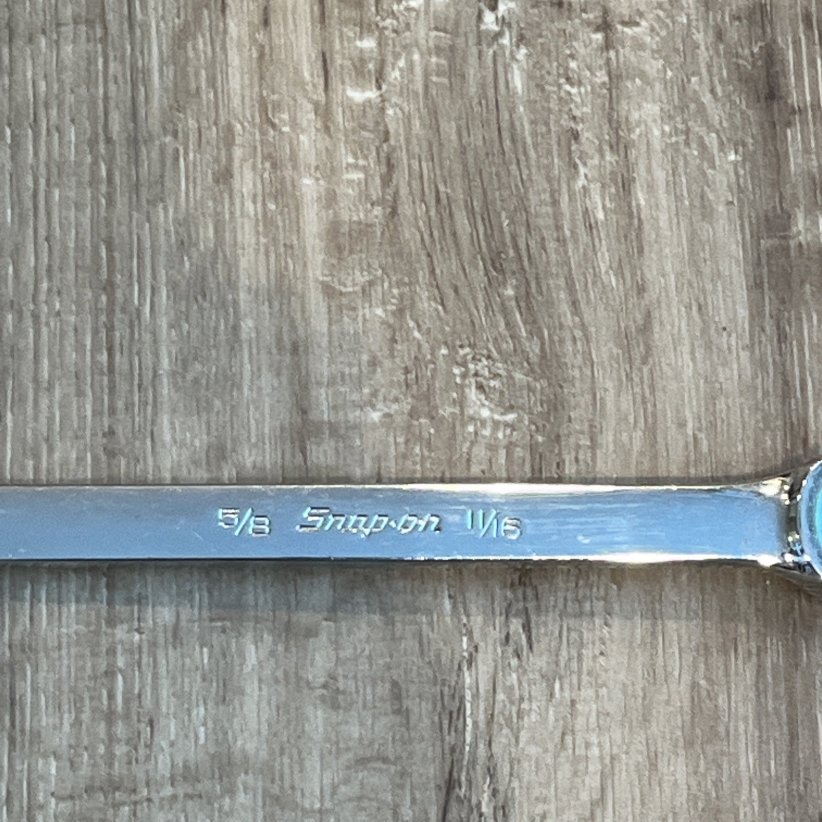 Snap On 5/8″-11/16″ 6PT SAE Chrome Flare Nut End Wrench RXFS2022A