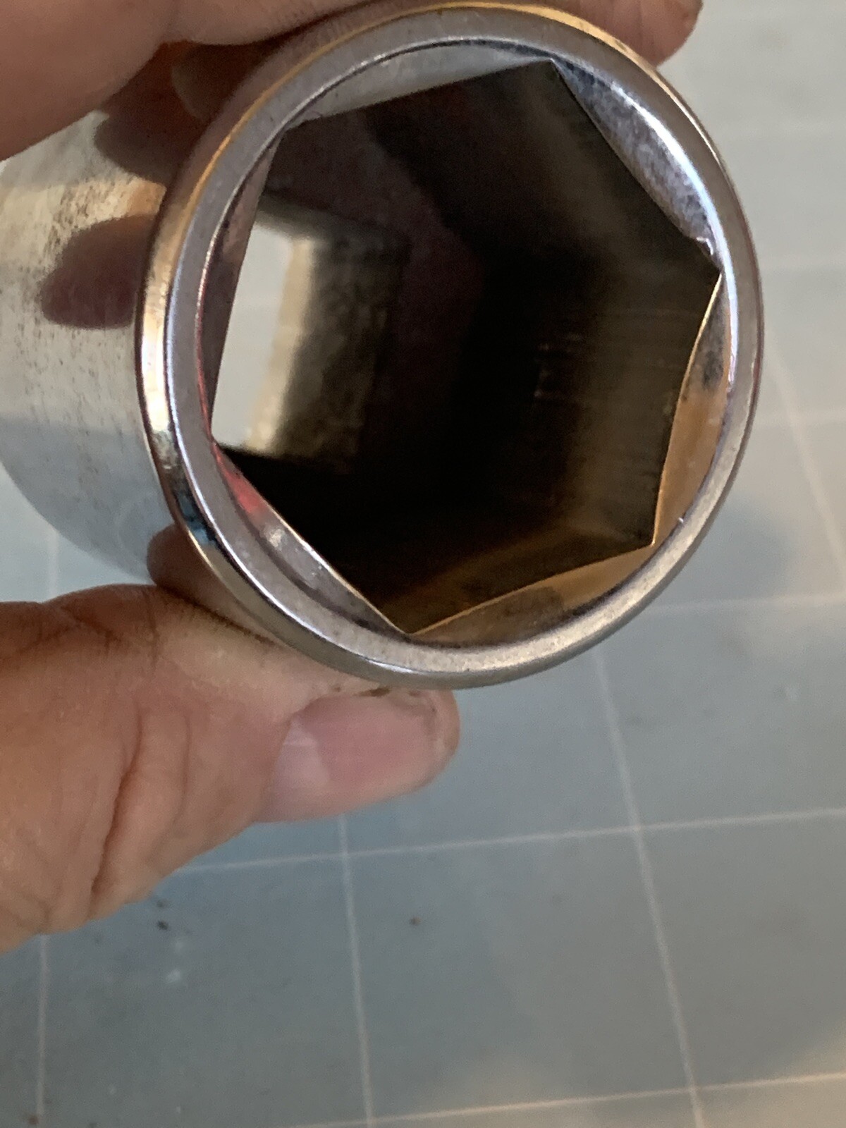 MAC TOOLS 1-1/4 IN 6 PT. CHROME SOCKET 3/4DR.»,PART # Z406 USA
