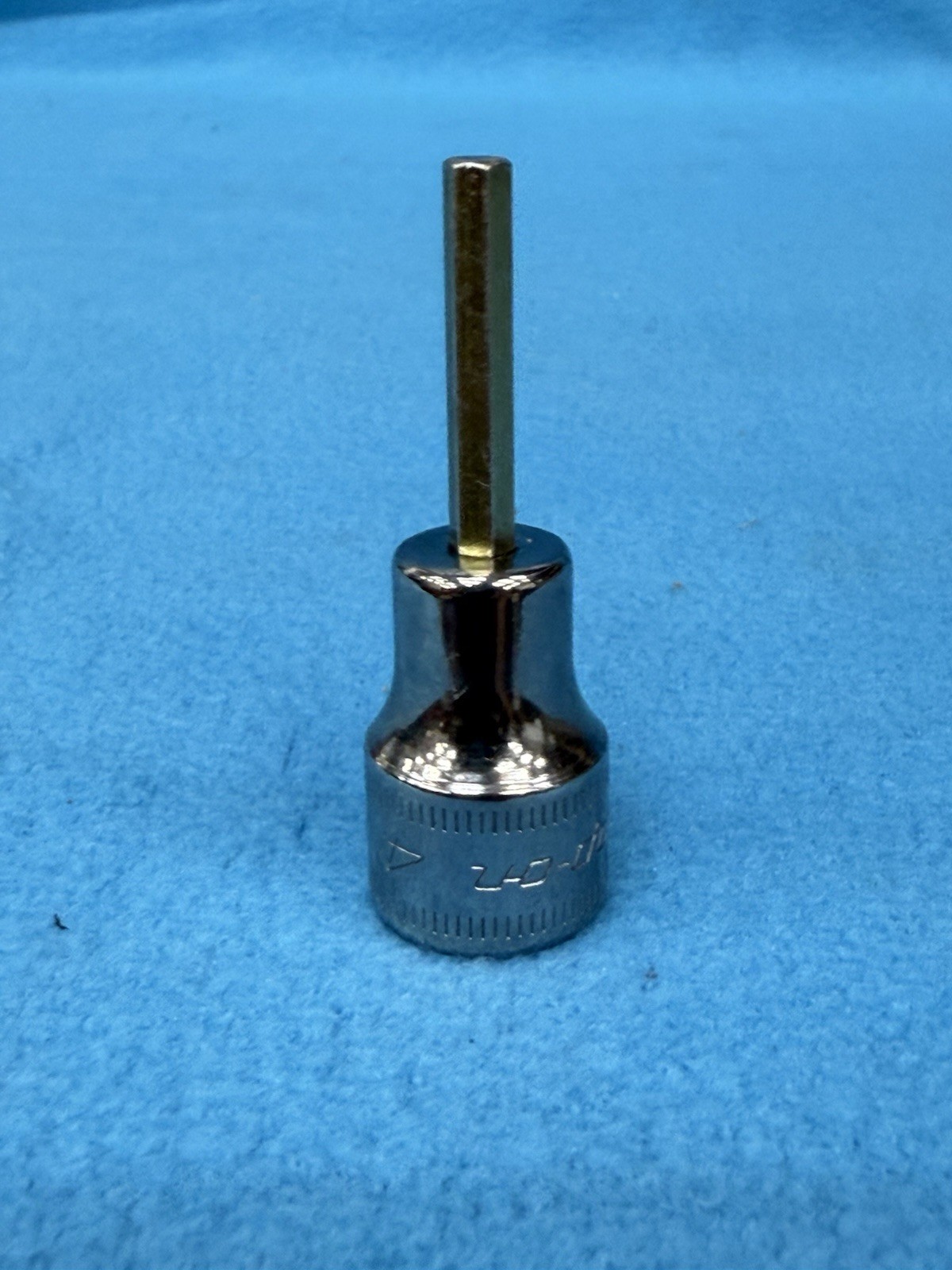 Snap-on Tools USA NEW 3/8″ Drive 4mm Metric Hex Bit Chrome Socket Driver FAM4E