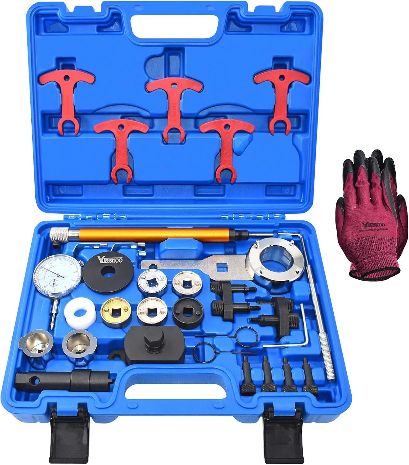 31 PCS Camshaft Crankshaft Engine Timing Tool Kit with Audi VW VAG 2006-2018 EA8