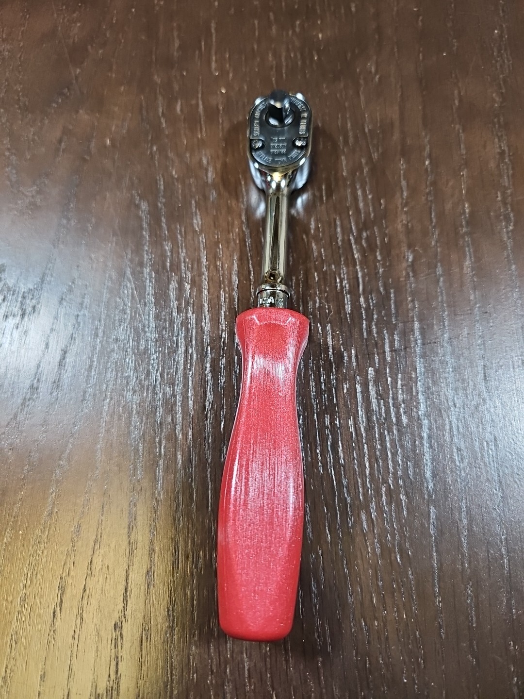 *New* Snap On 1/4″ THLD72 PEARL RED Hard Handle Ratchet – FREE PRIORITY