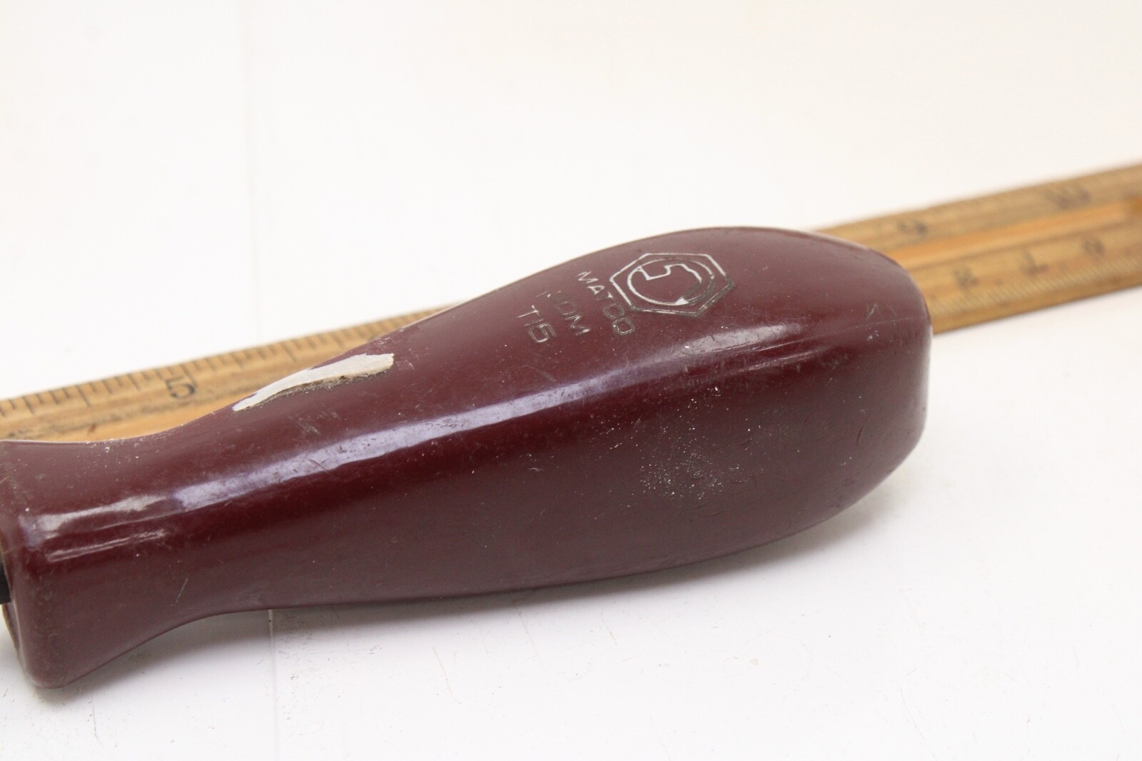 Matco Tools SDM T15 Torx 3″ Driver Burgundy Hard Handle USA