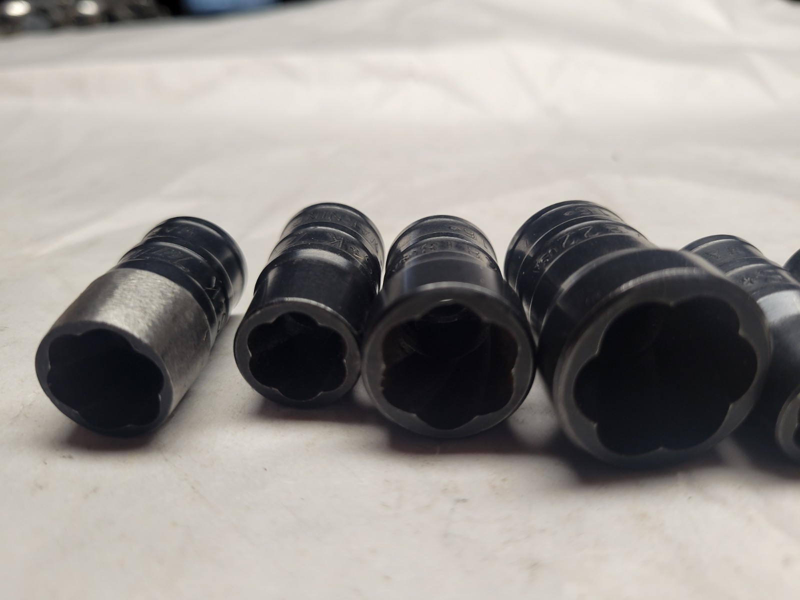 SK Tools 11 Pc 3/8” Drive Metric/SAE Turbo Socket Set For Damaged Nuts/Bolts 803