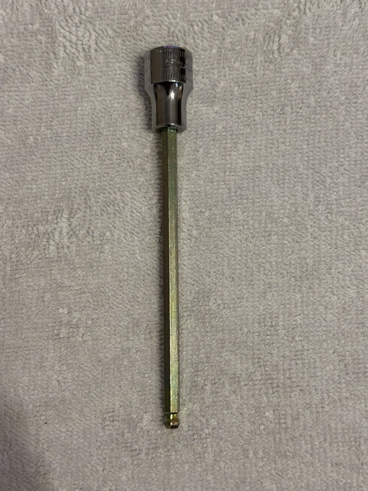 Snap-on Tools USA NEW 3/8″ Drive 5mm Metric Long Length Ball Hex Socket FABLM5E