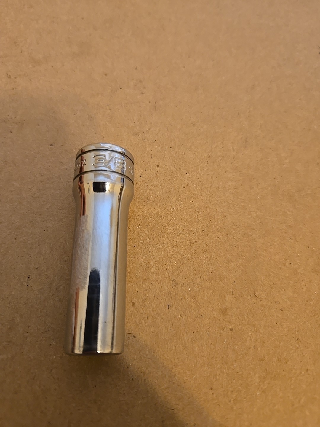 Snap On 3/8″ Drive 3/8″ 6PT SAE Deep Chrome Socket SFS121