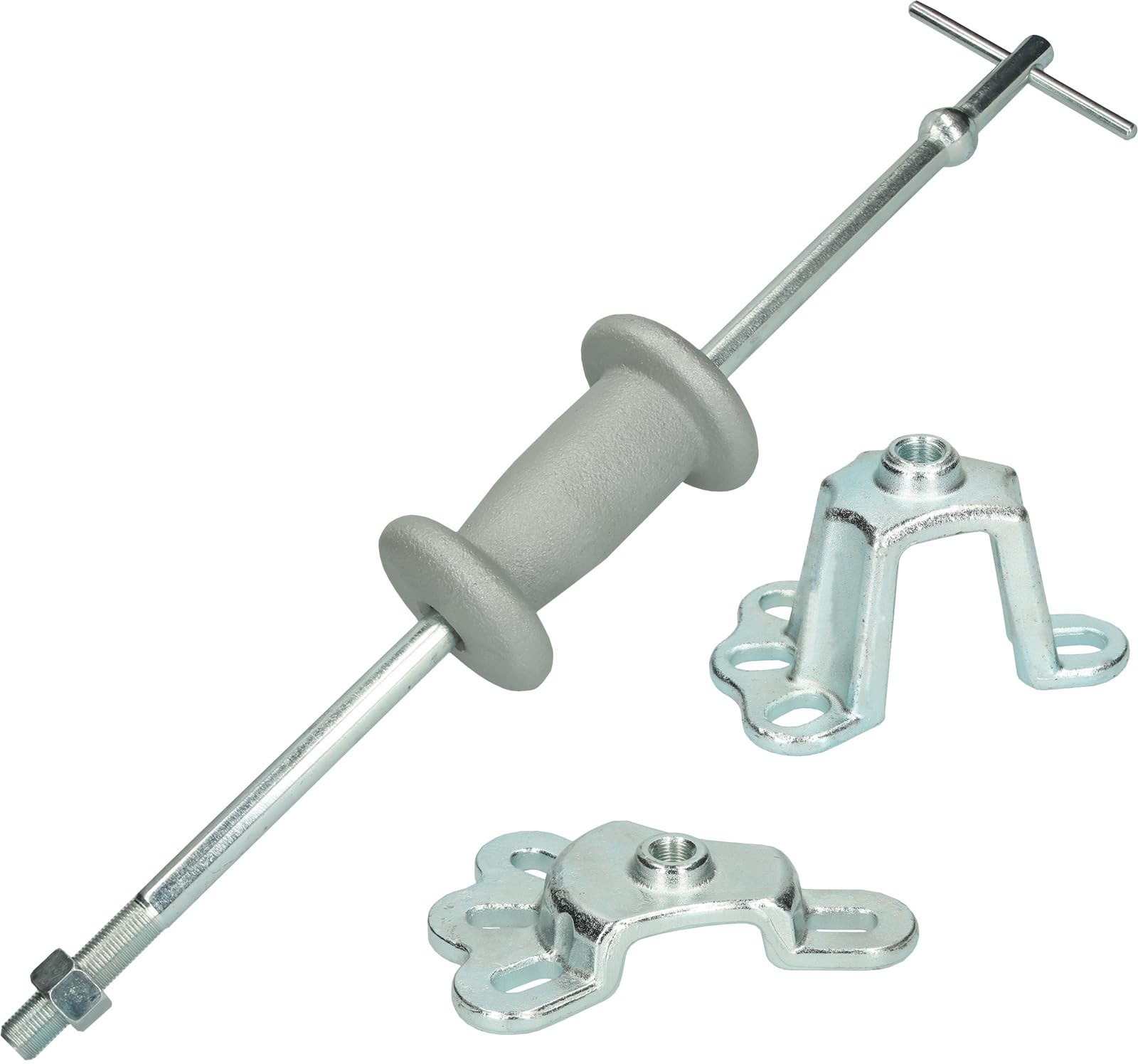 KS TOOLS wheel hub puller with slide hammer, forged, 16 pieces